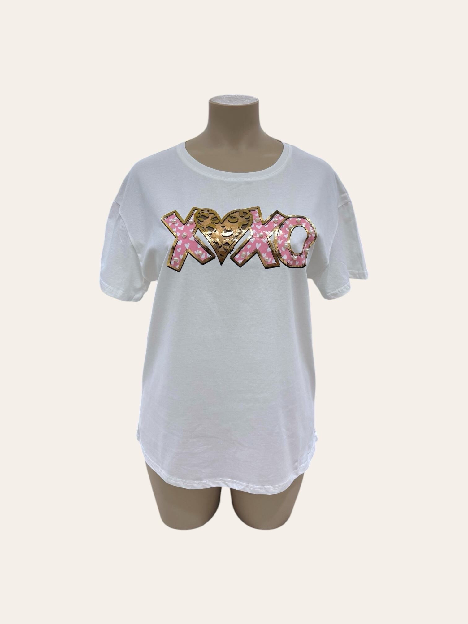 Grossista C'MELODIE - Tshirt xoxo