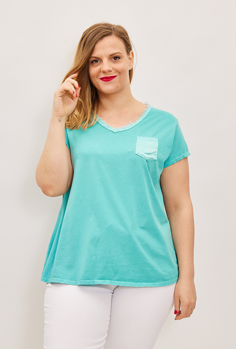 Wholesaler C'MELODIE - Large size T-shirt relaxed