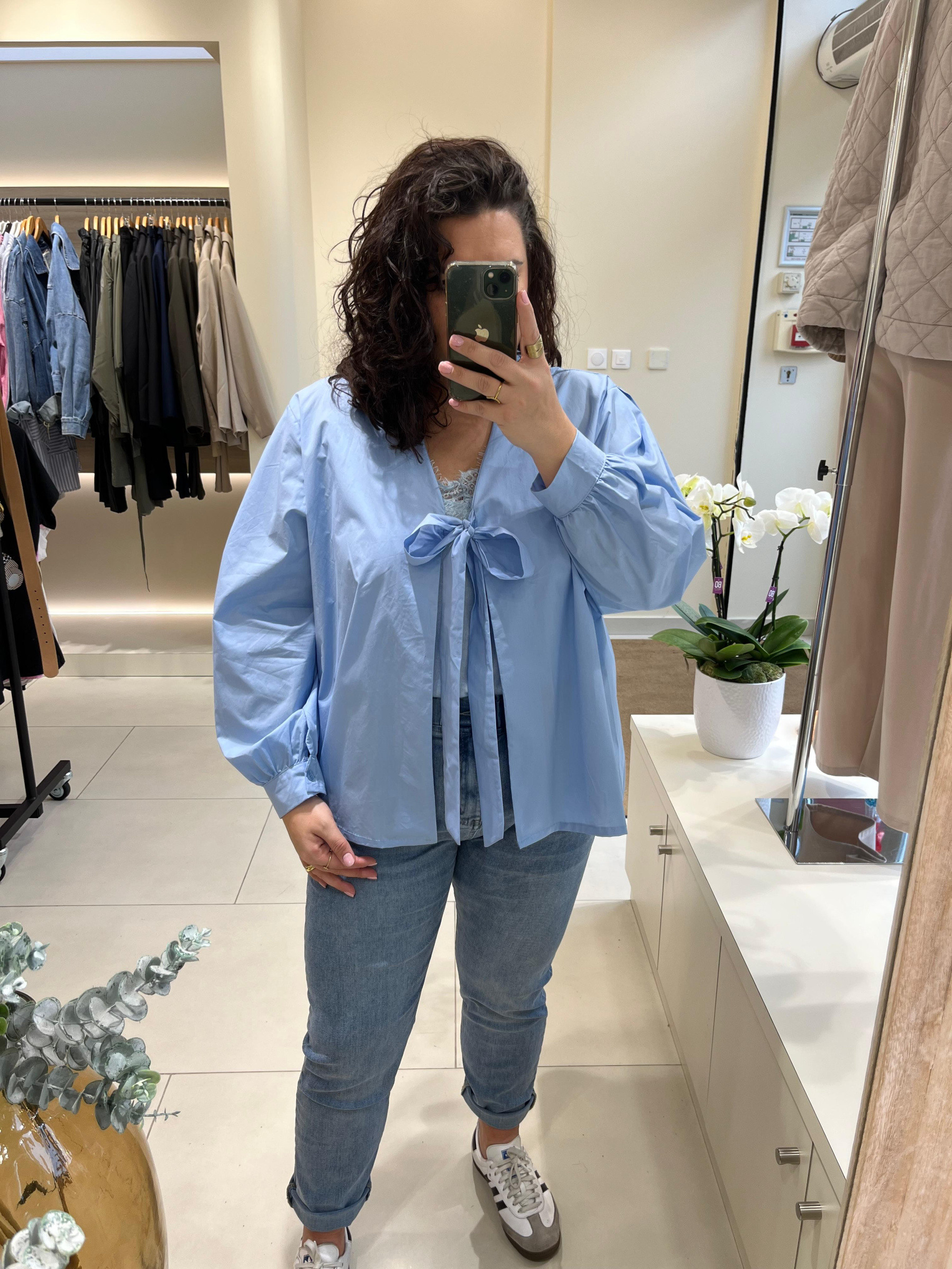 Grossiste C'MELODIE - Grande taille - Veste féminine à manches bouffantes