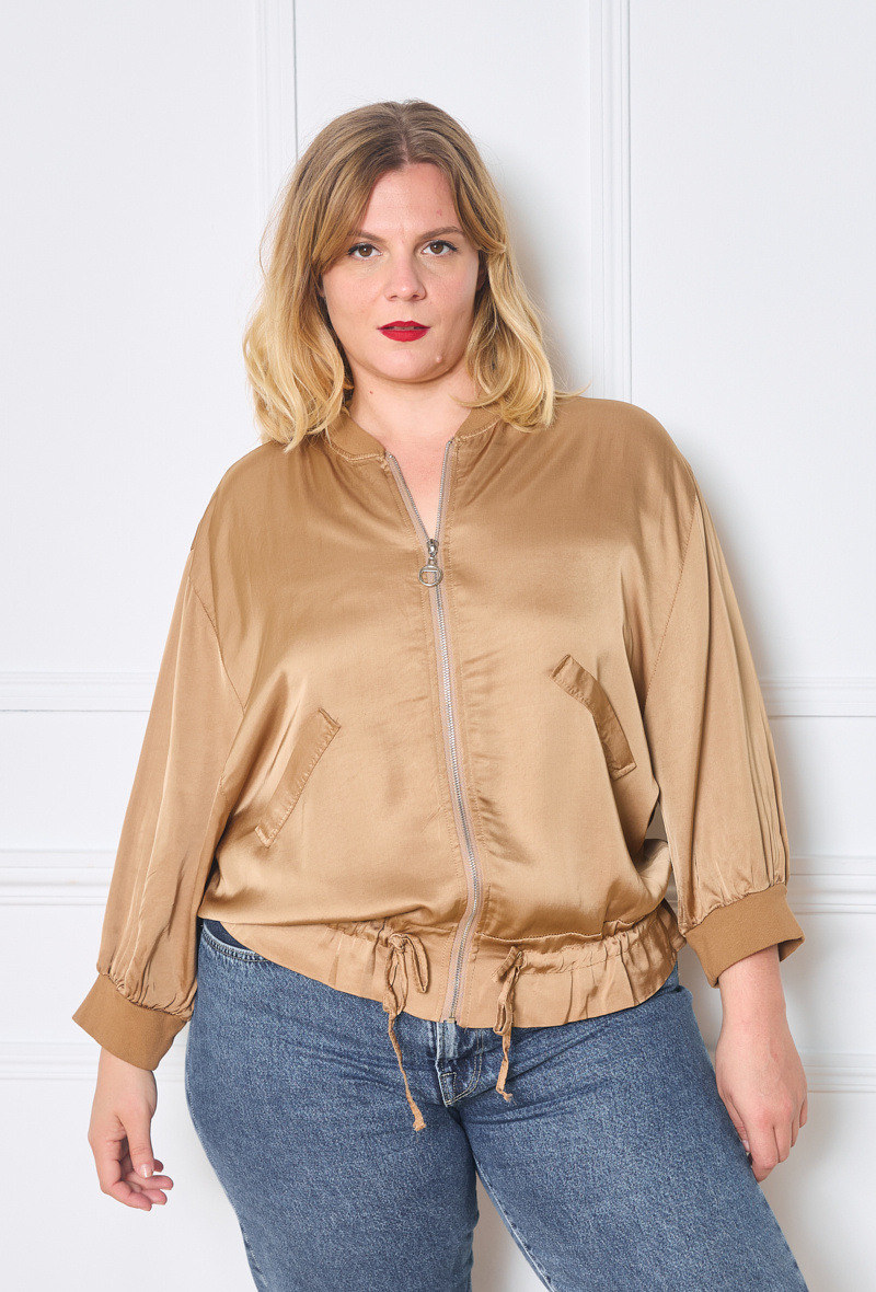 Grossiste C'MELODIE - Veste Bomber Chic