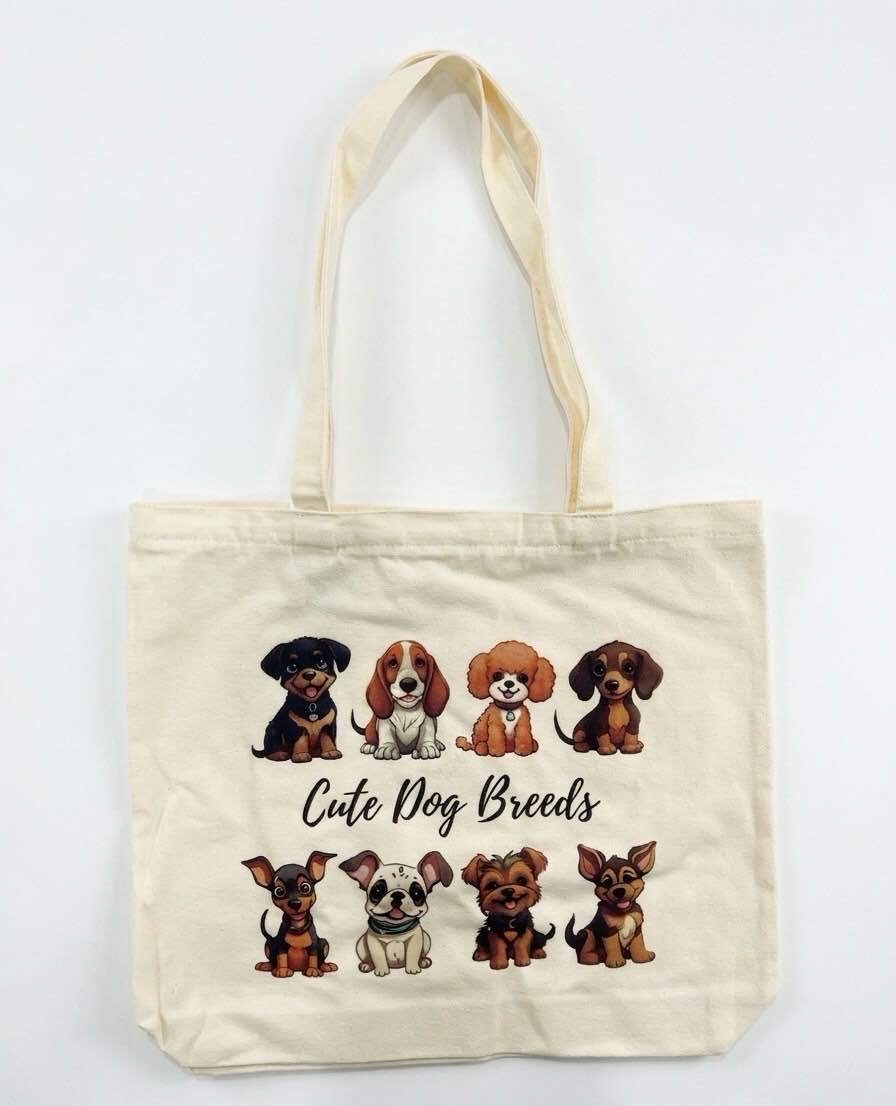 Großhändler CALEYNA - Bedruckte Tote-Bag mit Reißverschluss