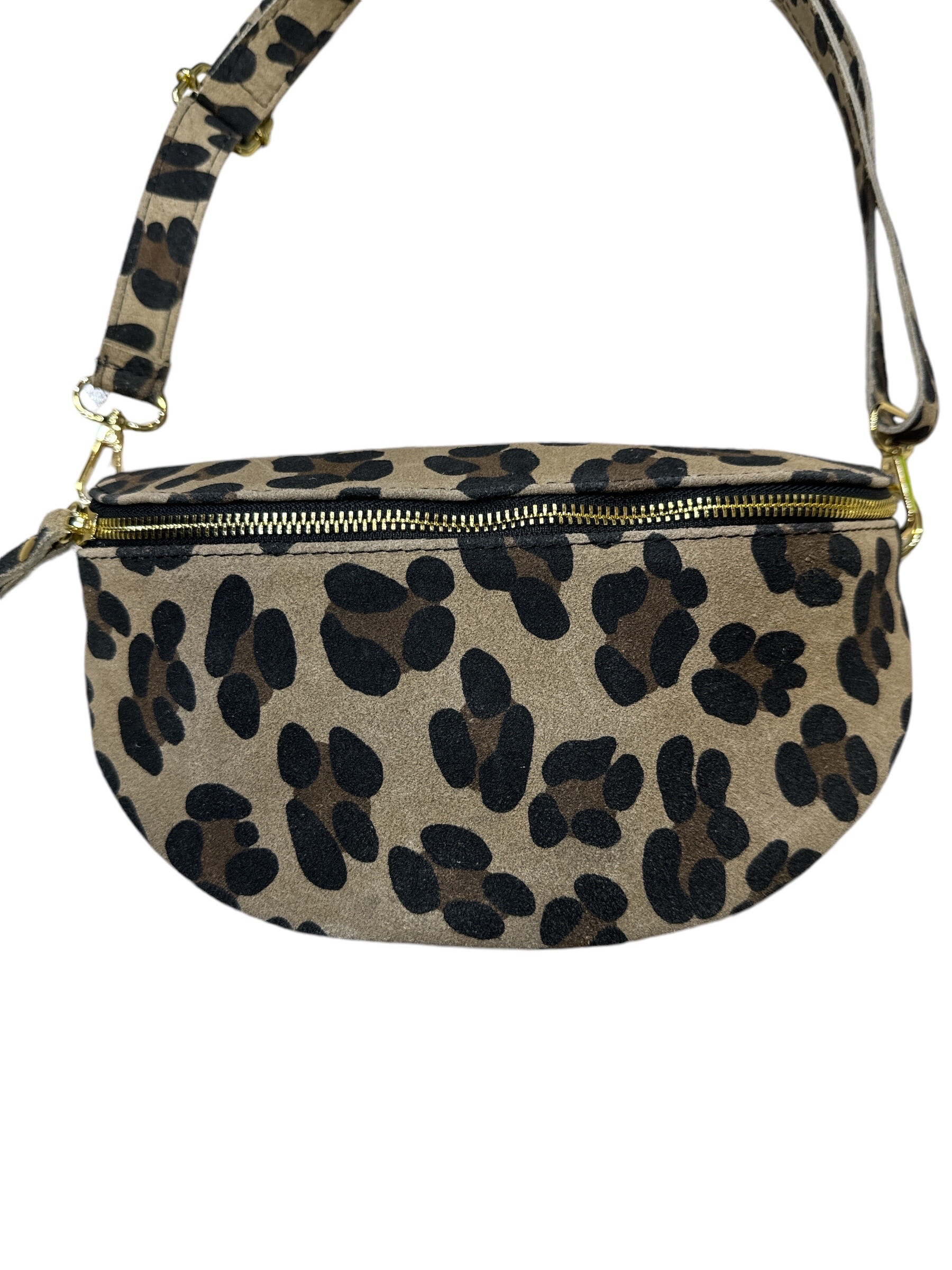 Wholesaler CALICIA - ITALY LEOPARD SUEDE BAG
