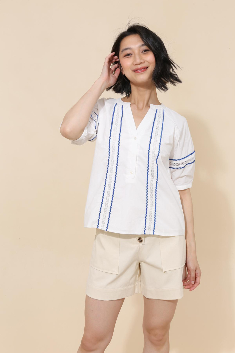 Wholesaler Calie Paris - TROPEZ Blouse