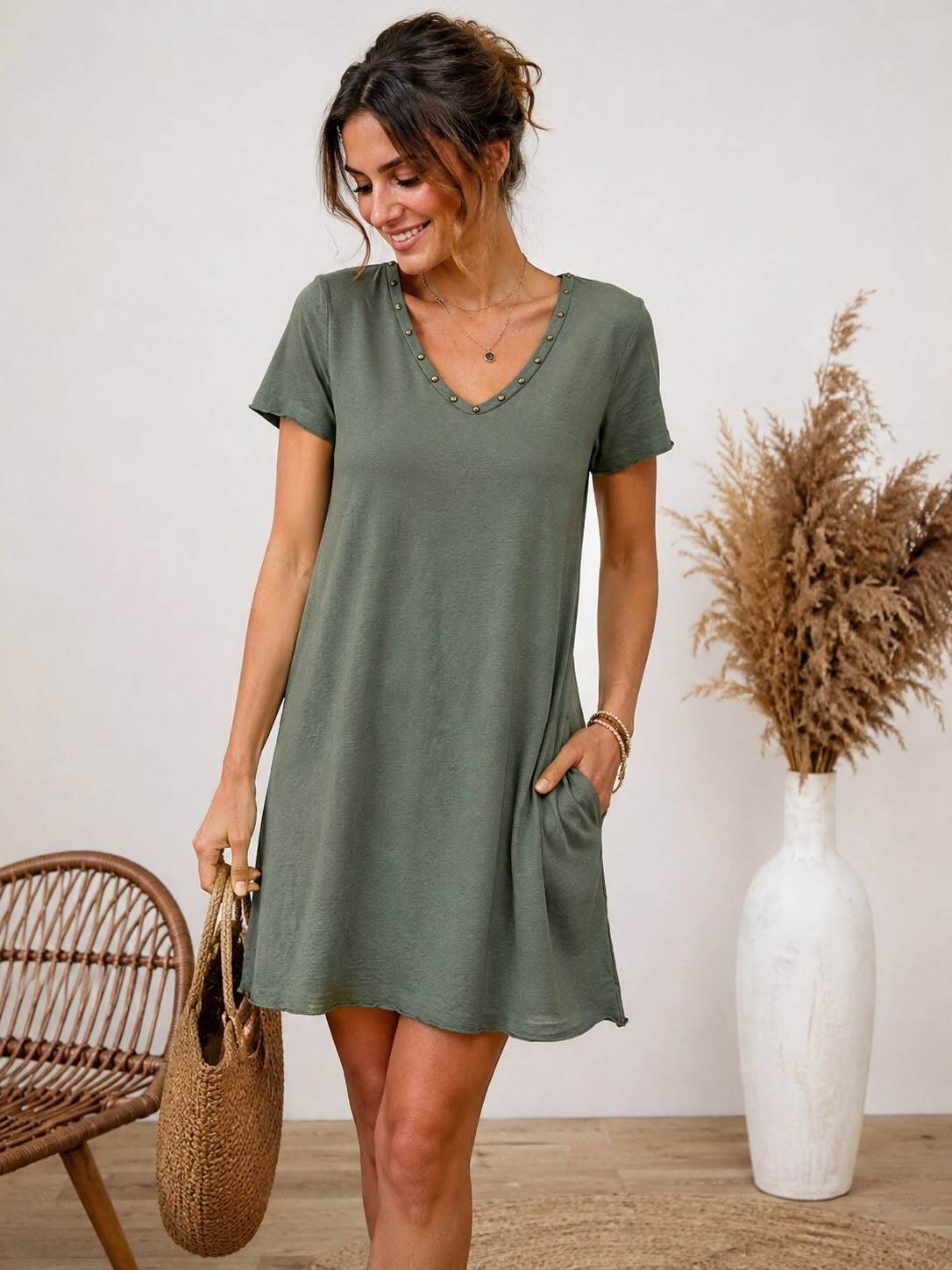 Wholesaler CAMILLIA - COTTON DRESS