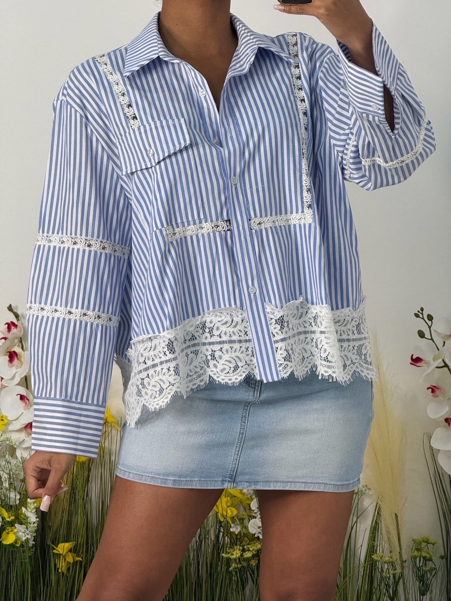 Chemise rayée Cici main image 1