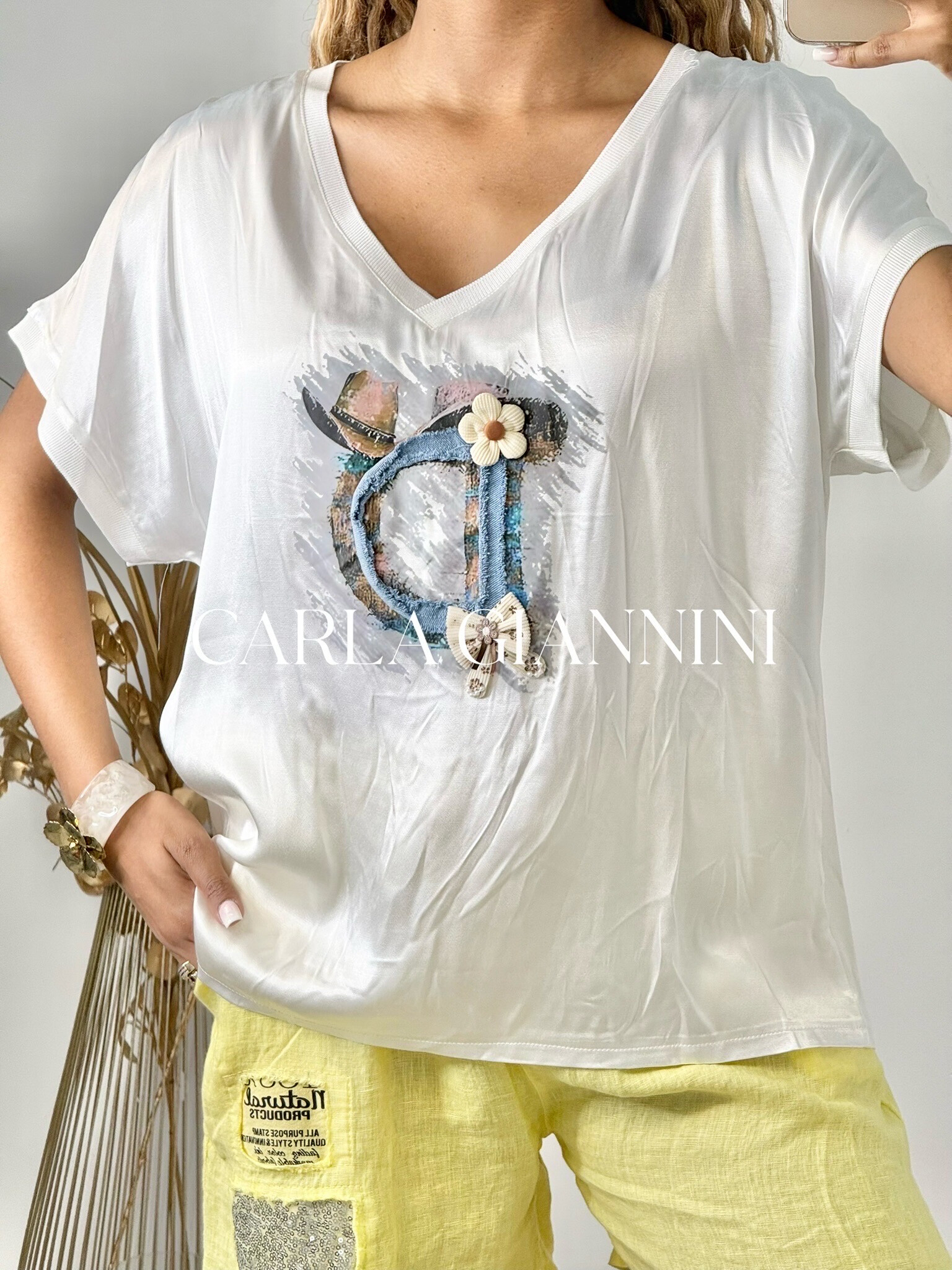 Großhändler Carla Giannini - T -Shirt