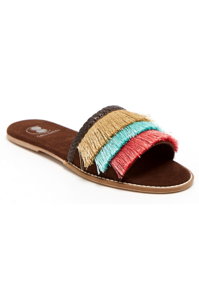 Großhändler CARLA SAMUEL - Sandalette aus 100% Wildleder