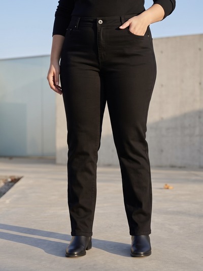 Grossista CAROLE / VOGGO - Jeans a Gamba Dritta – Taglie Forti – Collezione Autunno/Inverno Grossista CAROLE / VOGGO - Jeans a Gamba Dritta – Taglie Forti – Collezione Autunno/Inverno