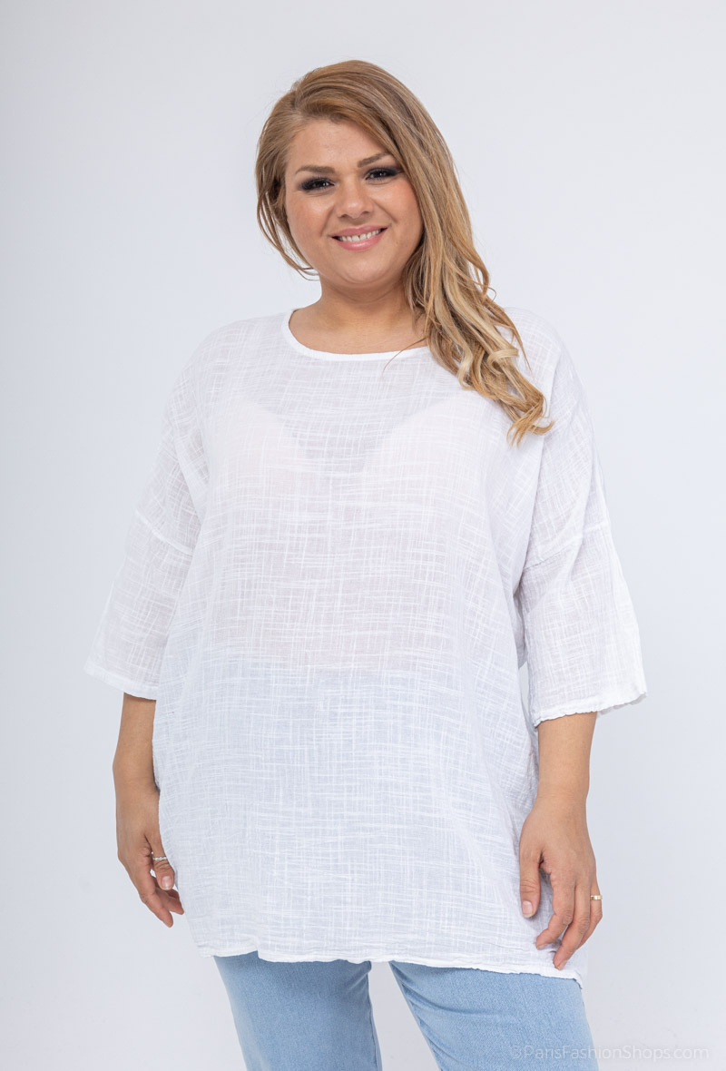 Grossiste Catherine Style - Tunique en coton ample
