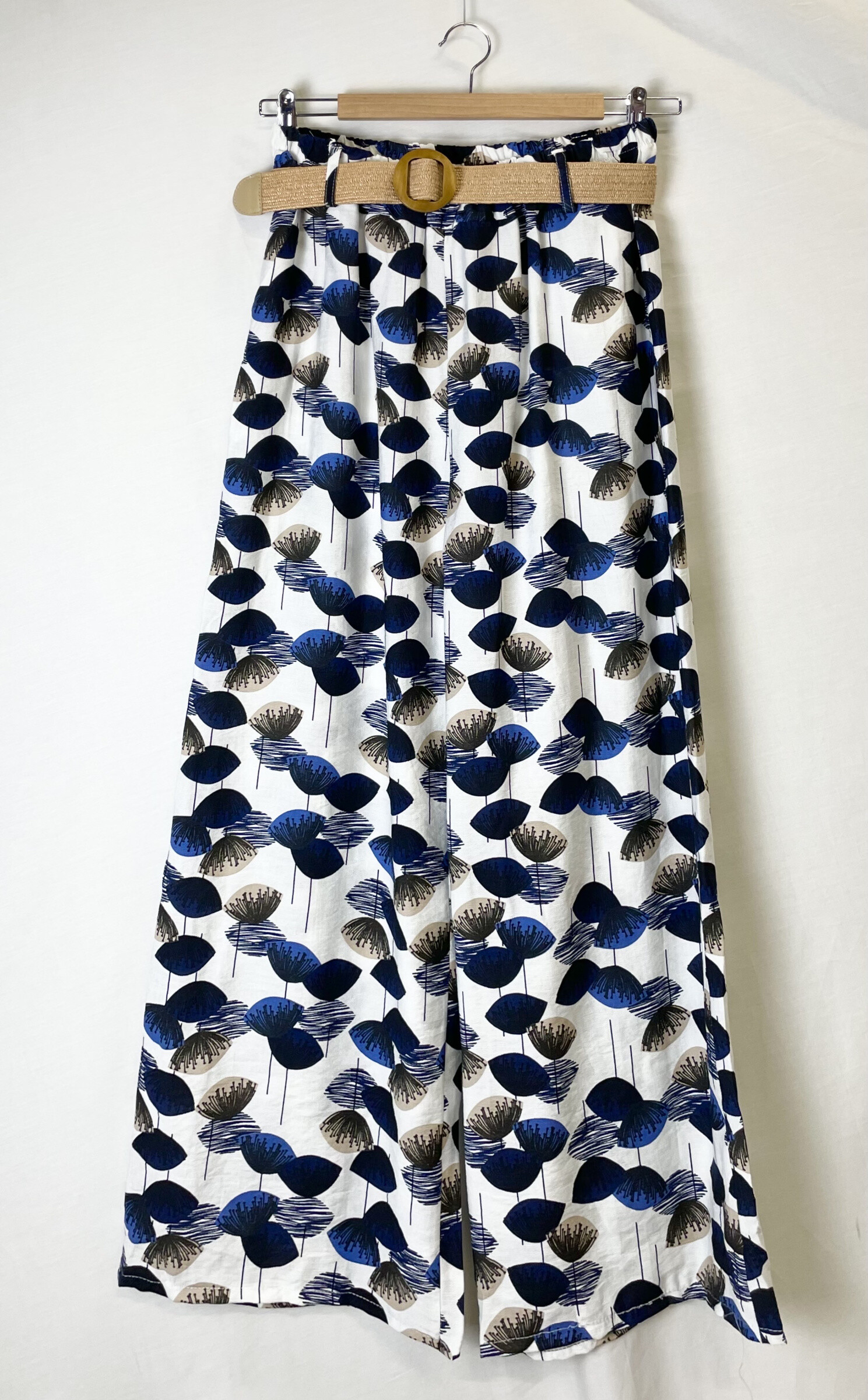 Grossiste Catherine Style - pantalon fluide à imprimé fantaisie poche à ceinture