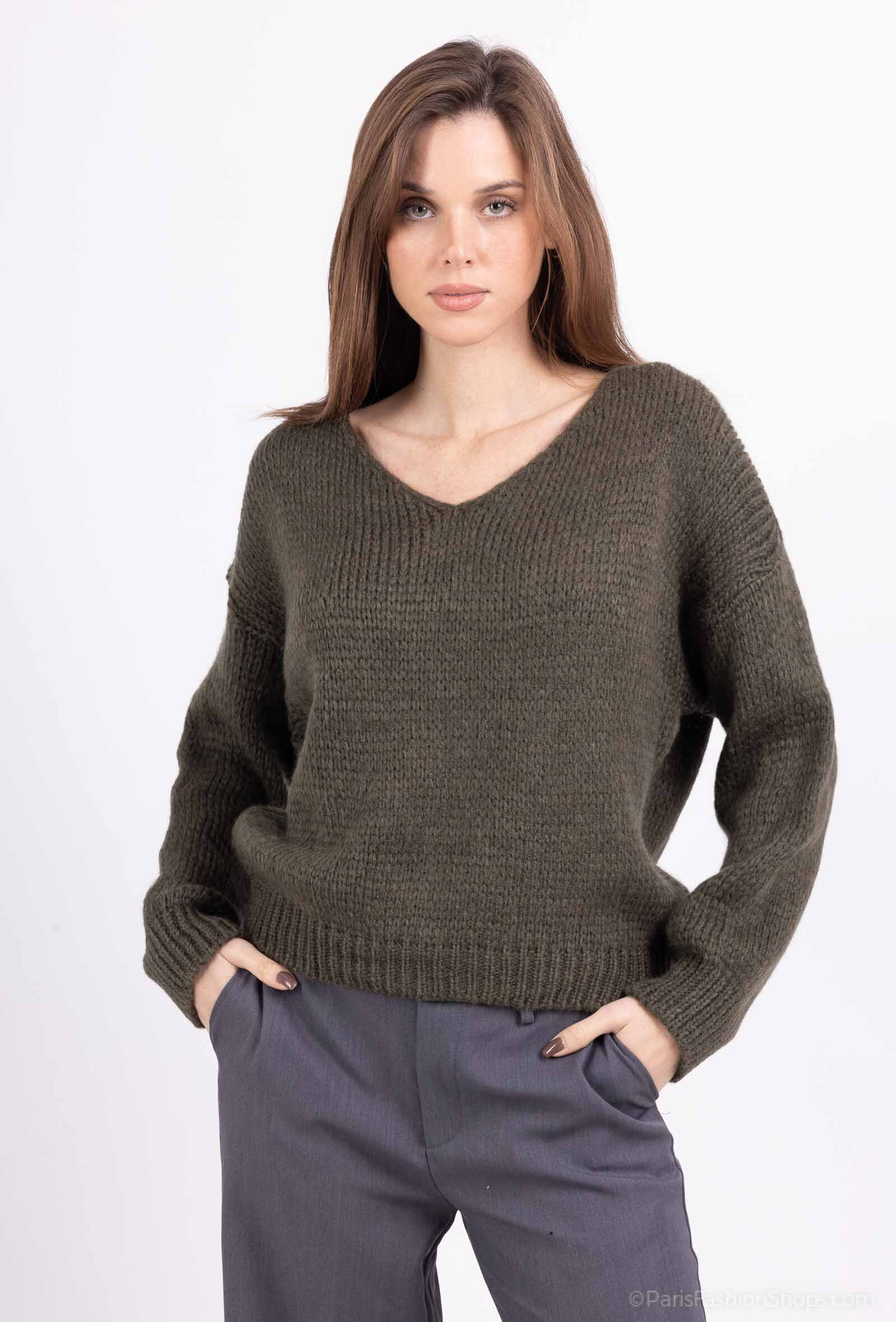 Grossiste Catherine Style - Pull à grosse maille douillets
