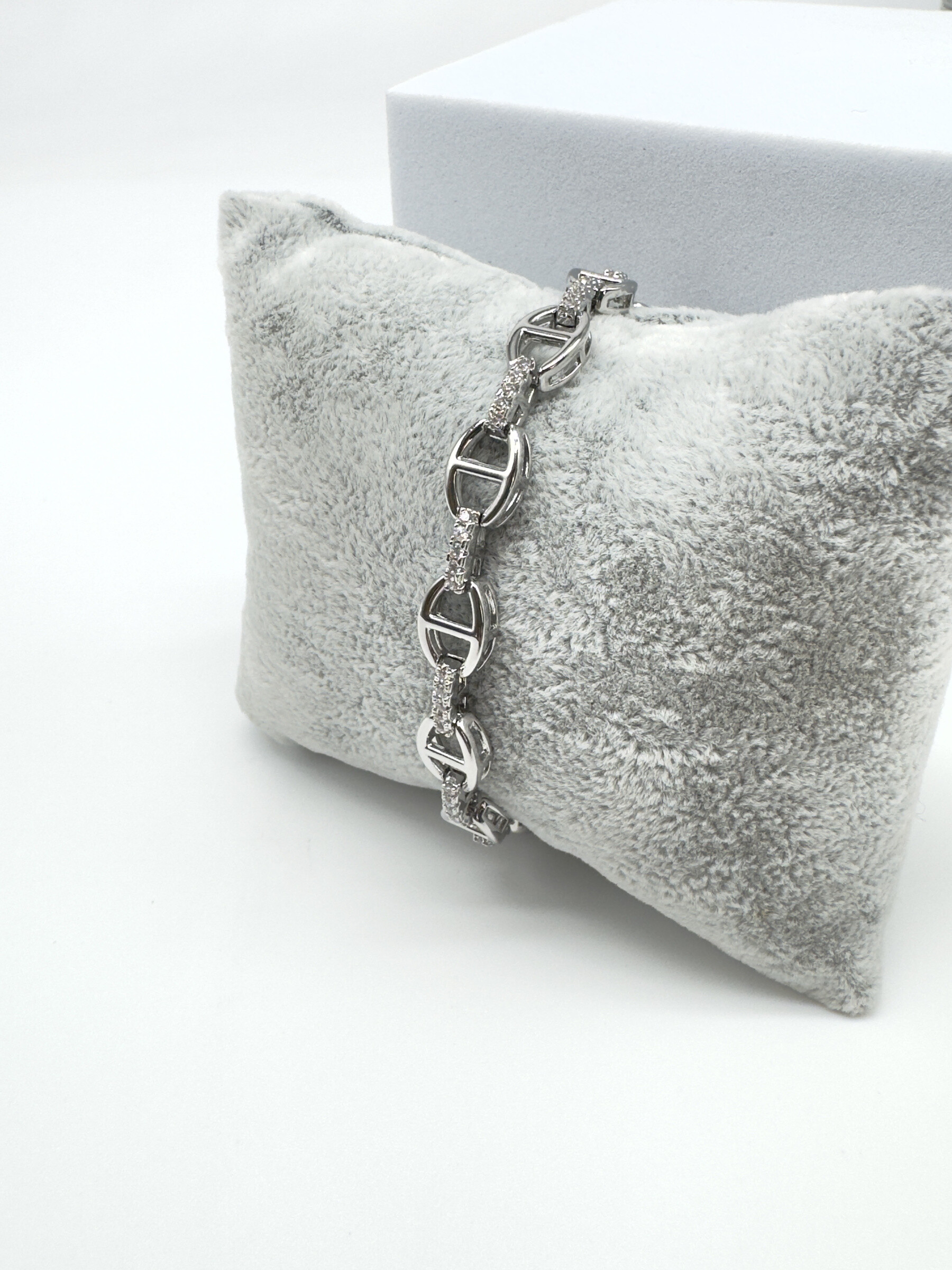 Wholesaler Cecile II - Silver plated bracelet