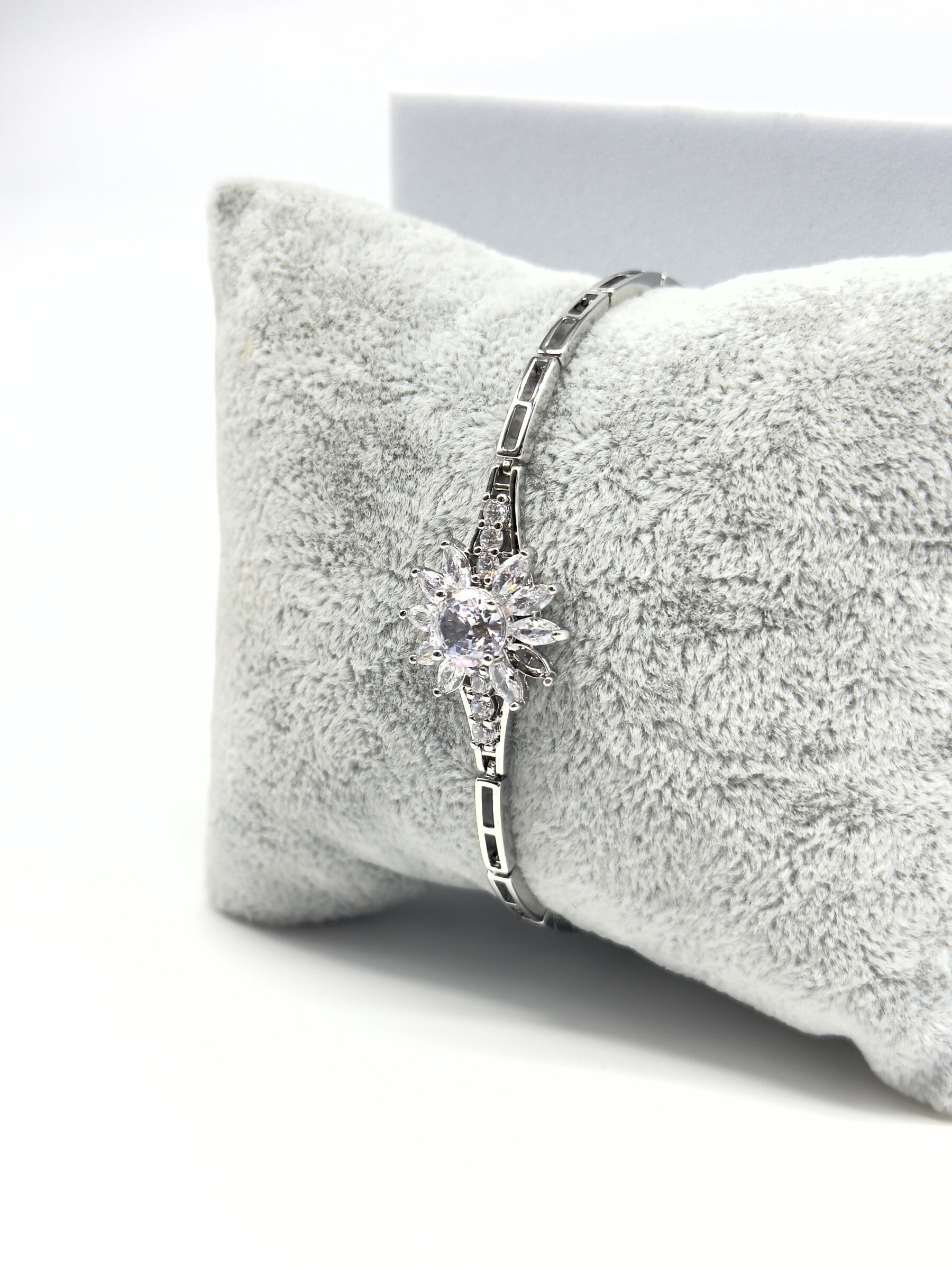 Wholesaler Cecile II - Silver plated bracelet