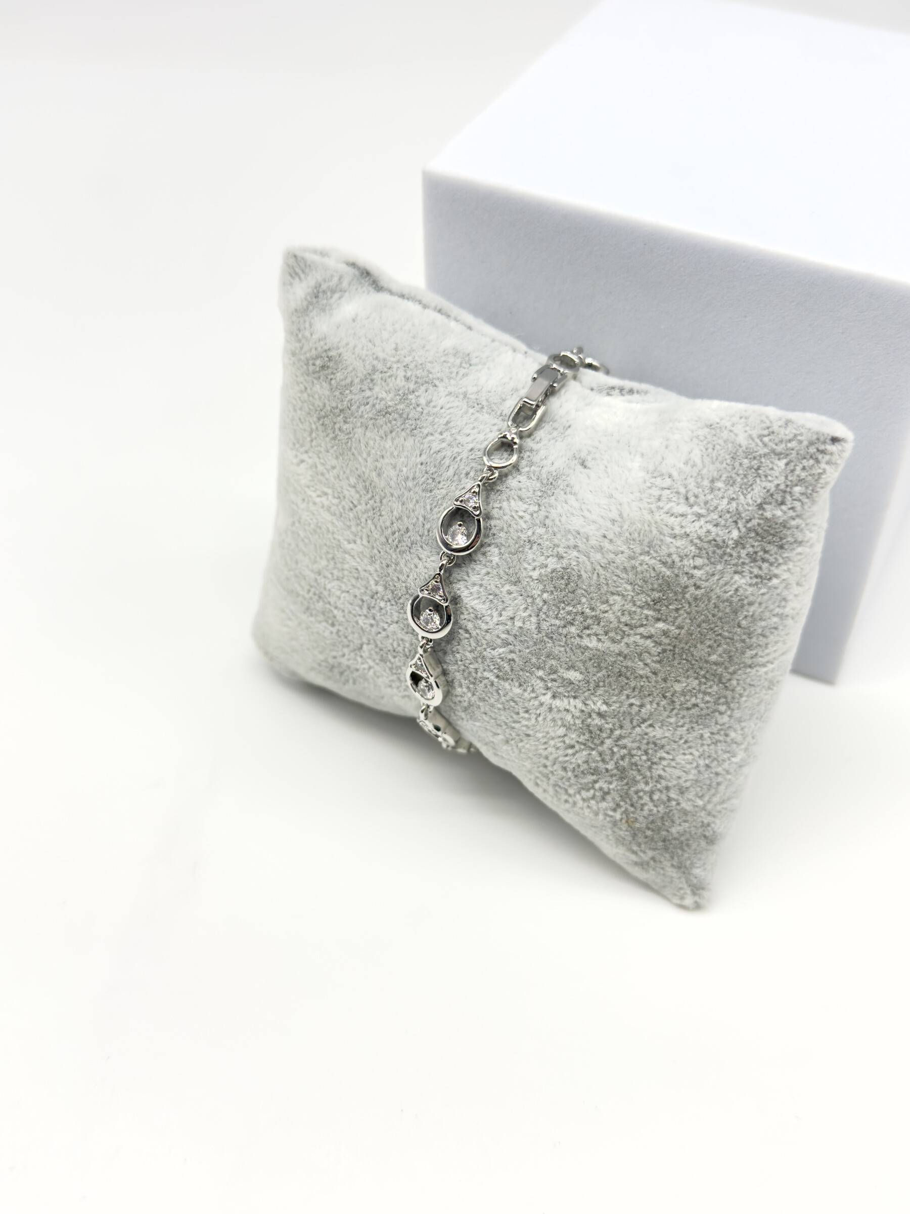 Wholesaler Cecile II - Silver plated bracelet