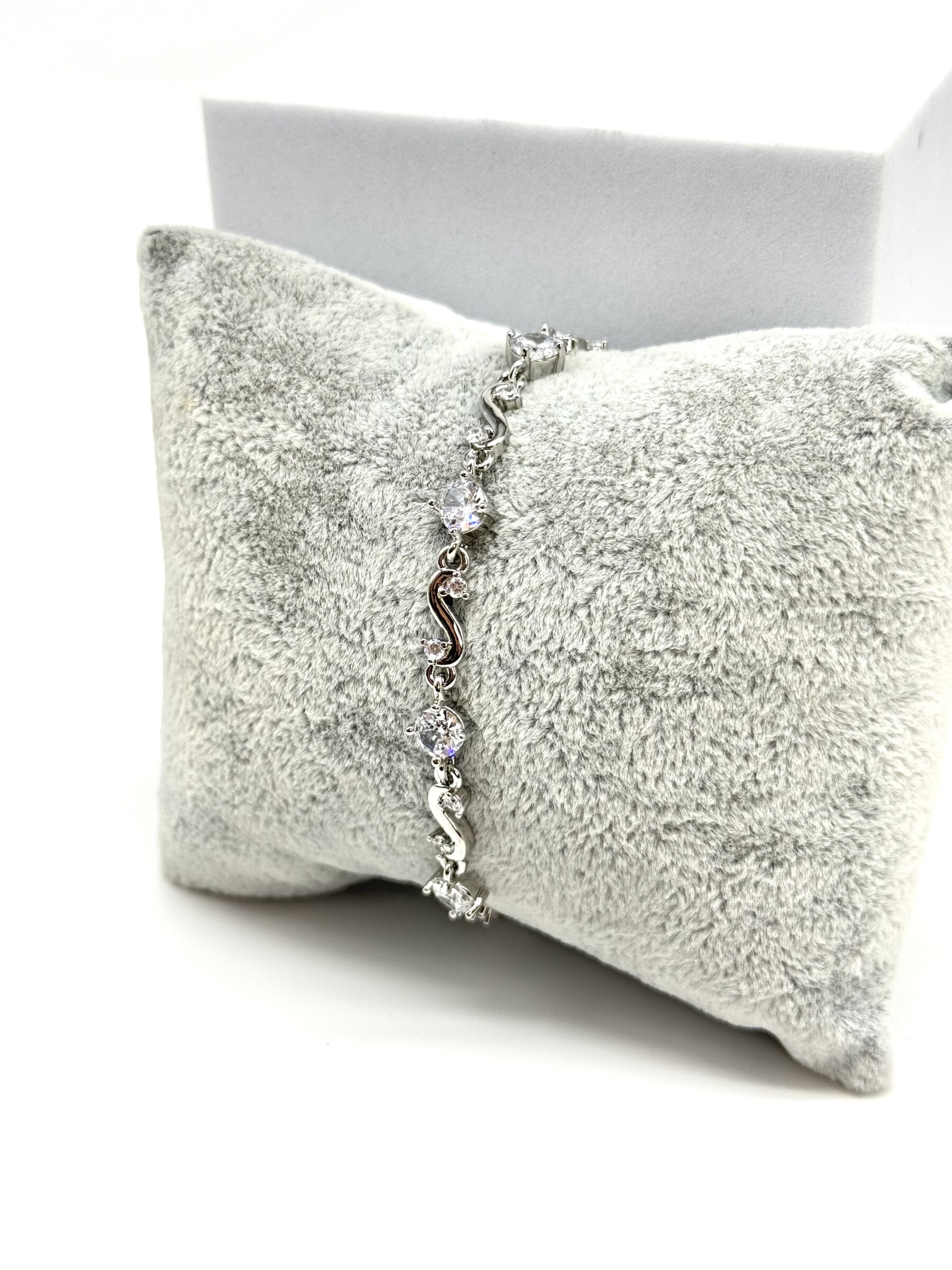 Wholesaler Cecile II - Silver plated bracelet