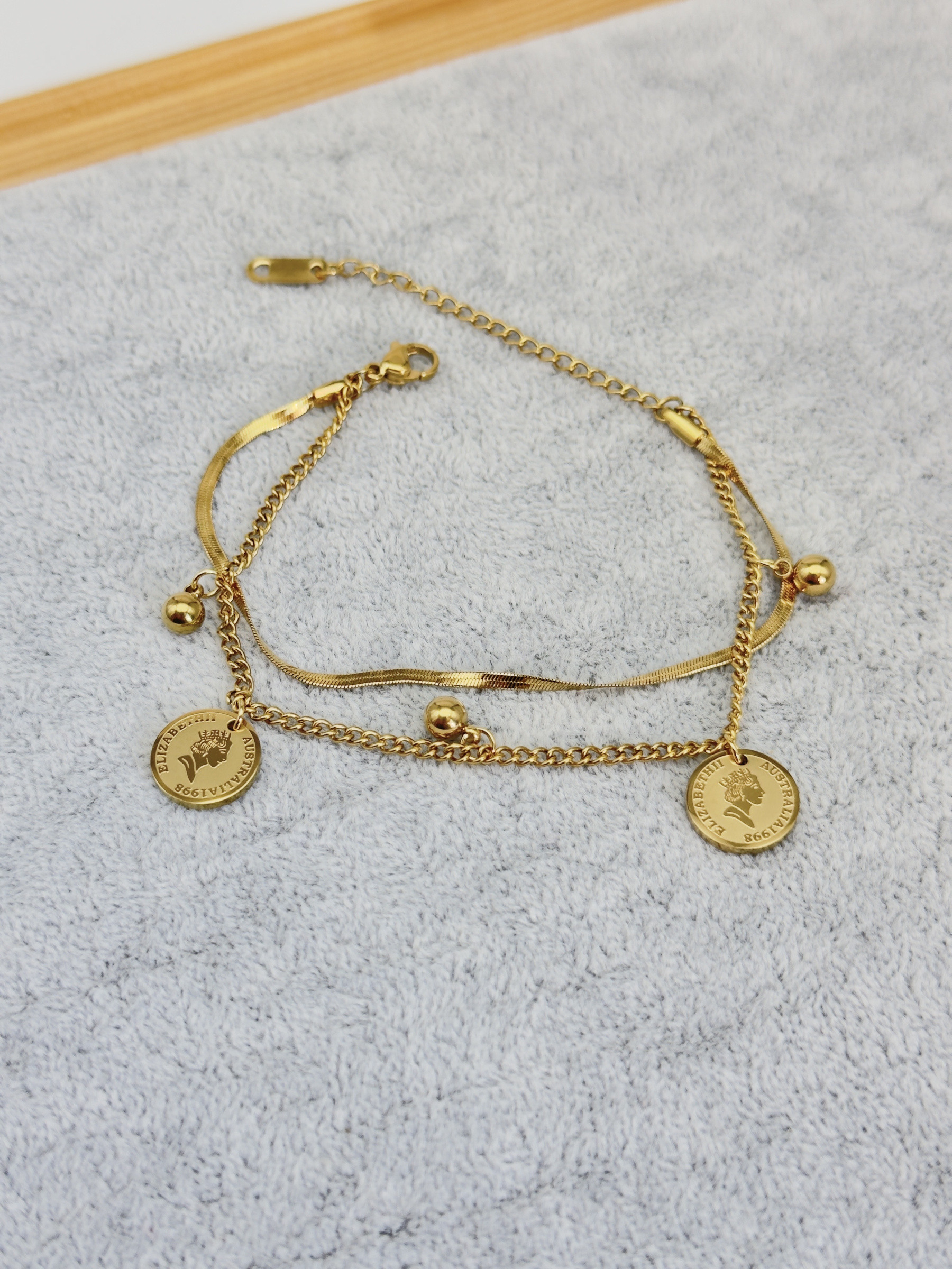 Grossista Cecile II - Bracciale in acciaio inossidabile