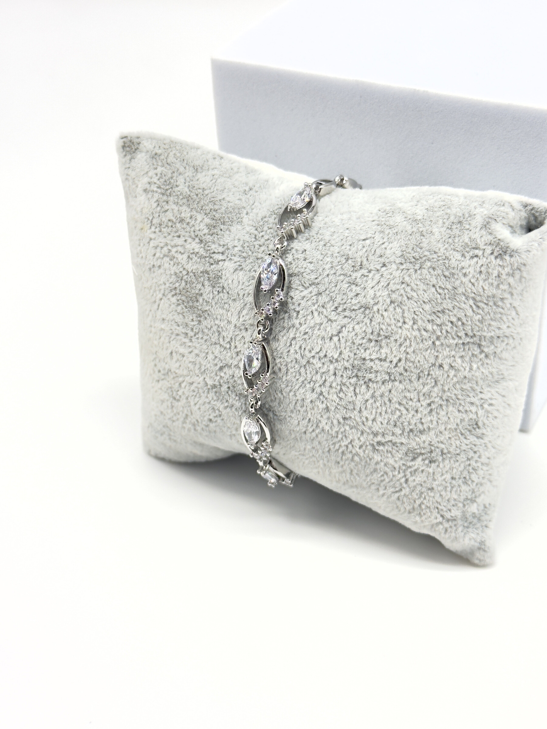 Wholesaler Cecile II - Silver plated bracelet
