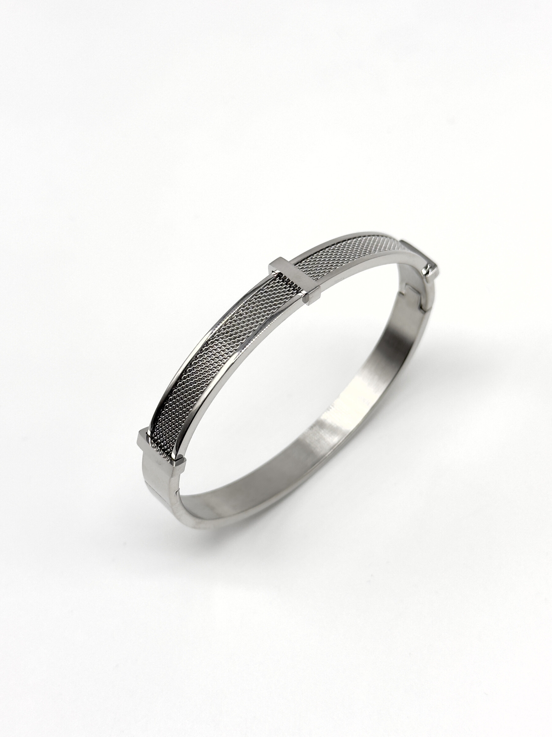 Grossista Cecile II - Bracciale rigido in acciaio inossidabile