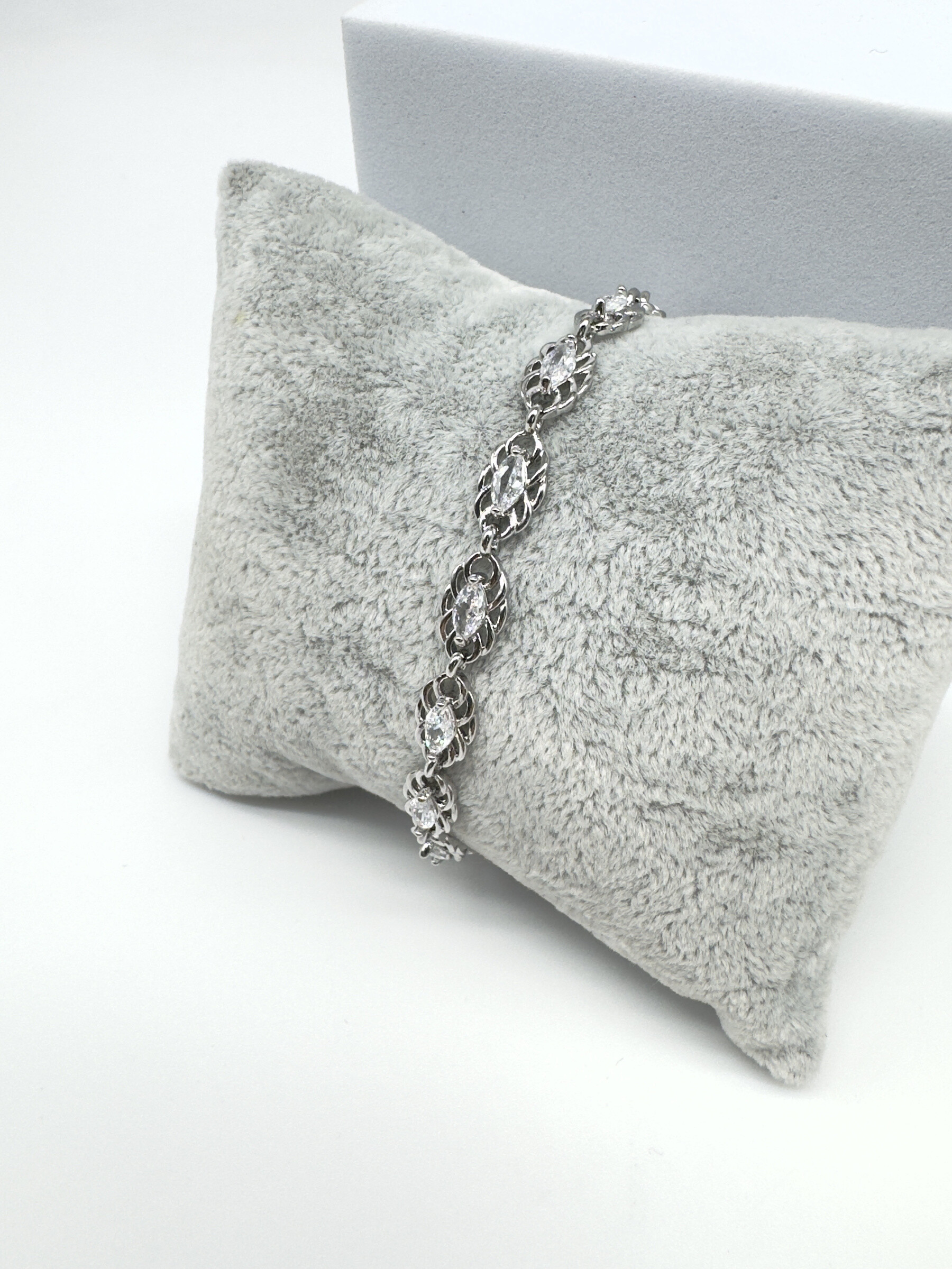 Wholesaler Cecile II - Silver plated bracelet