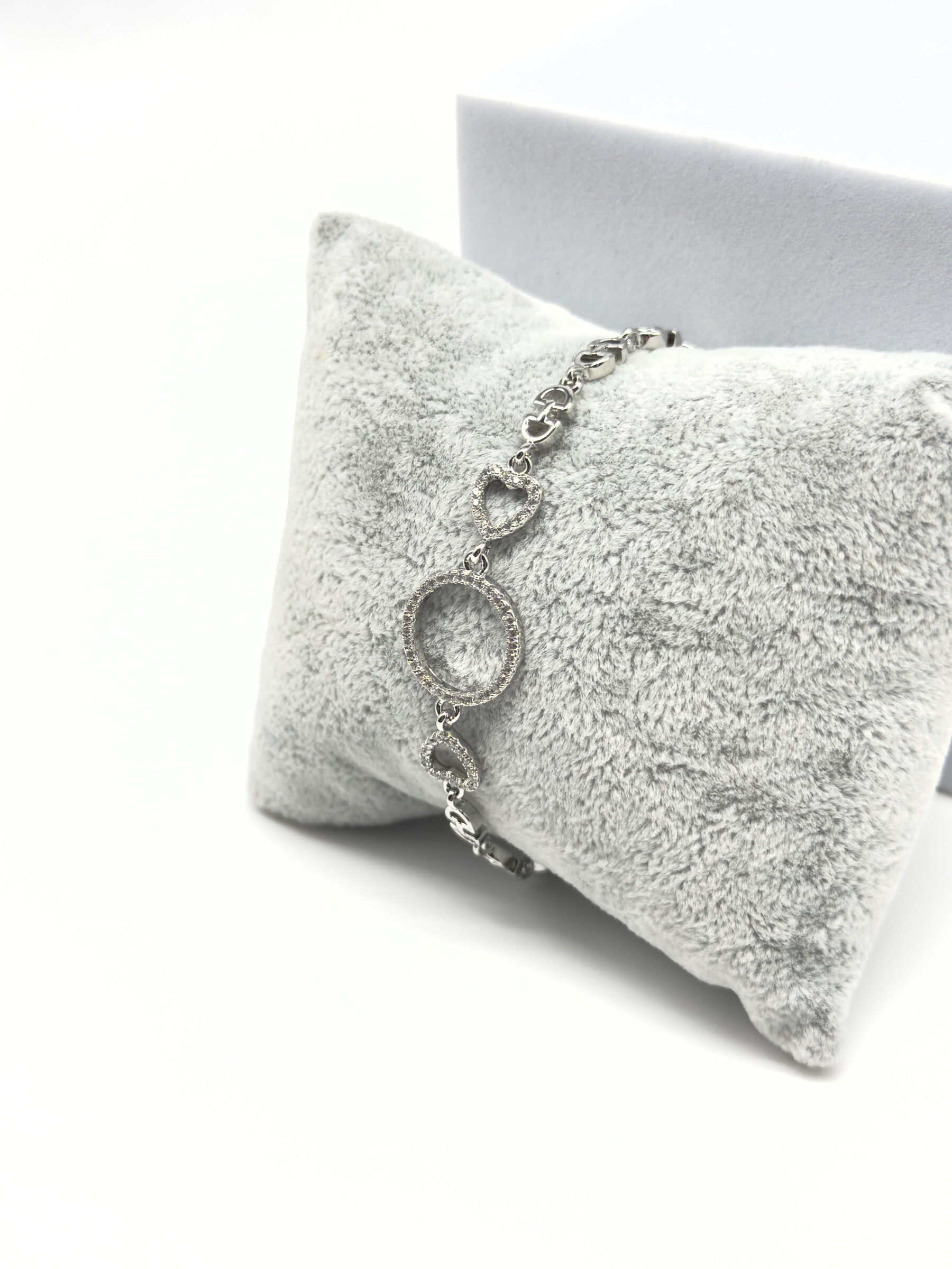 Wholesaler Cecile II - Silver plated bracelet