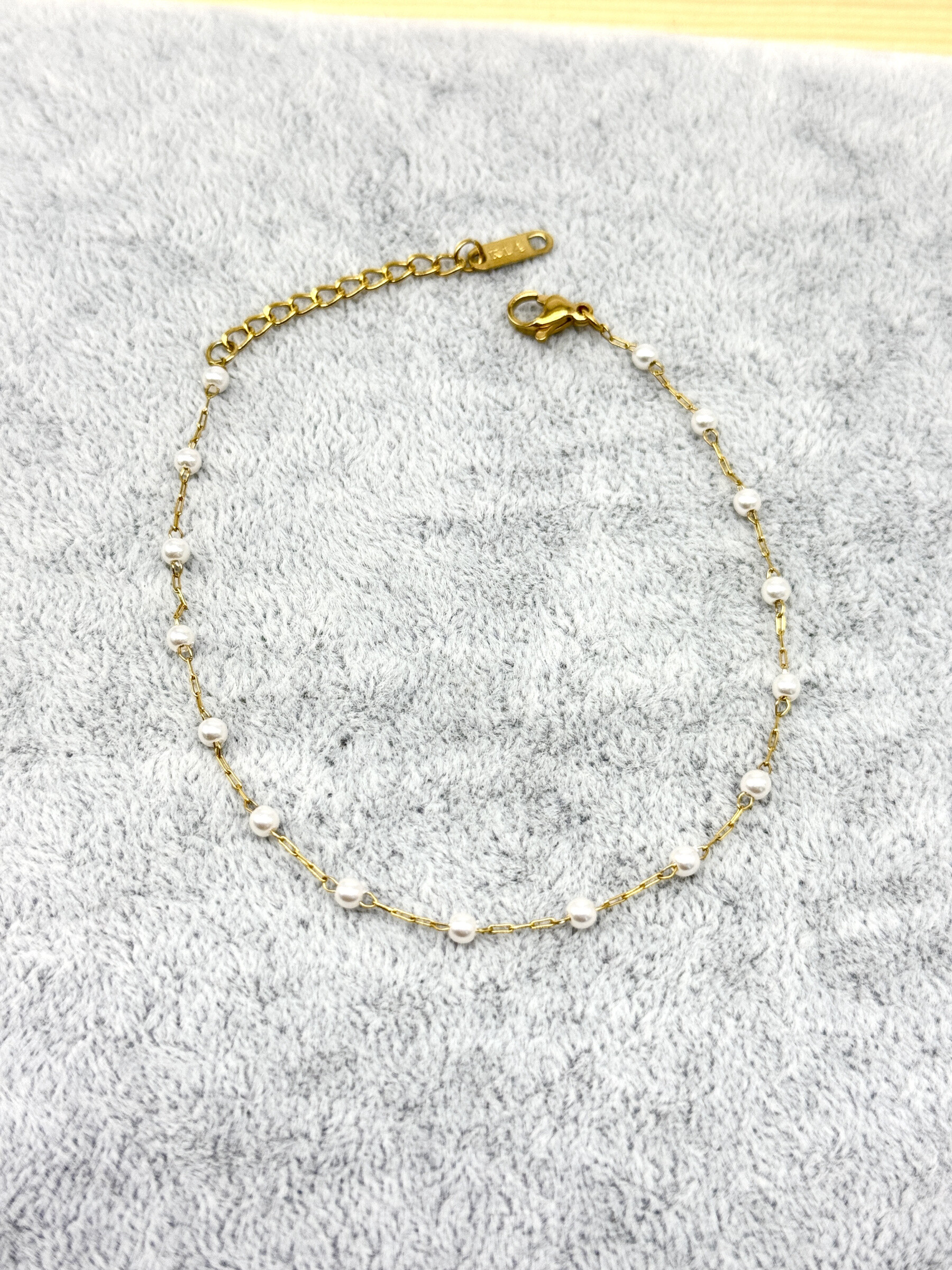 Wholesaler Cecile II - Stainless steel ankle chain.