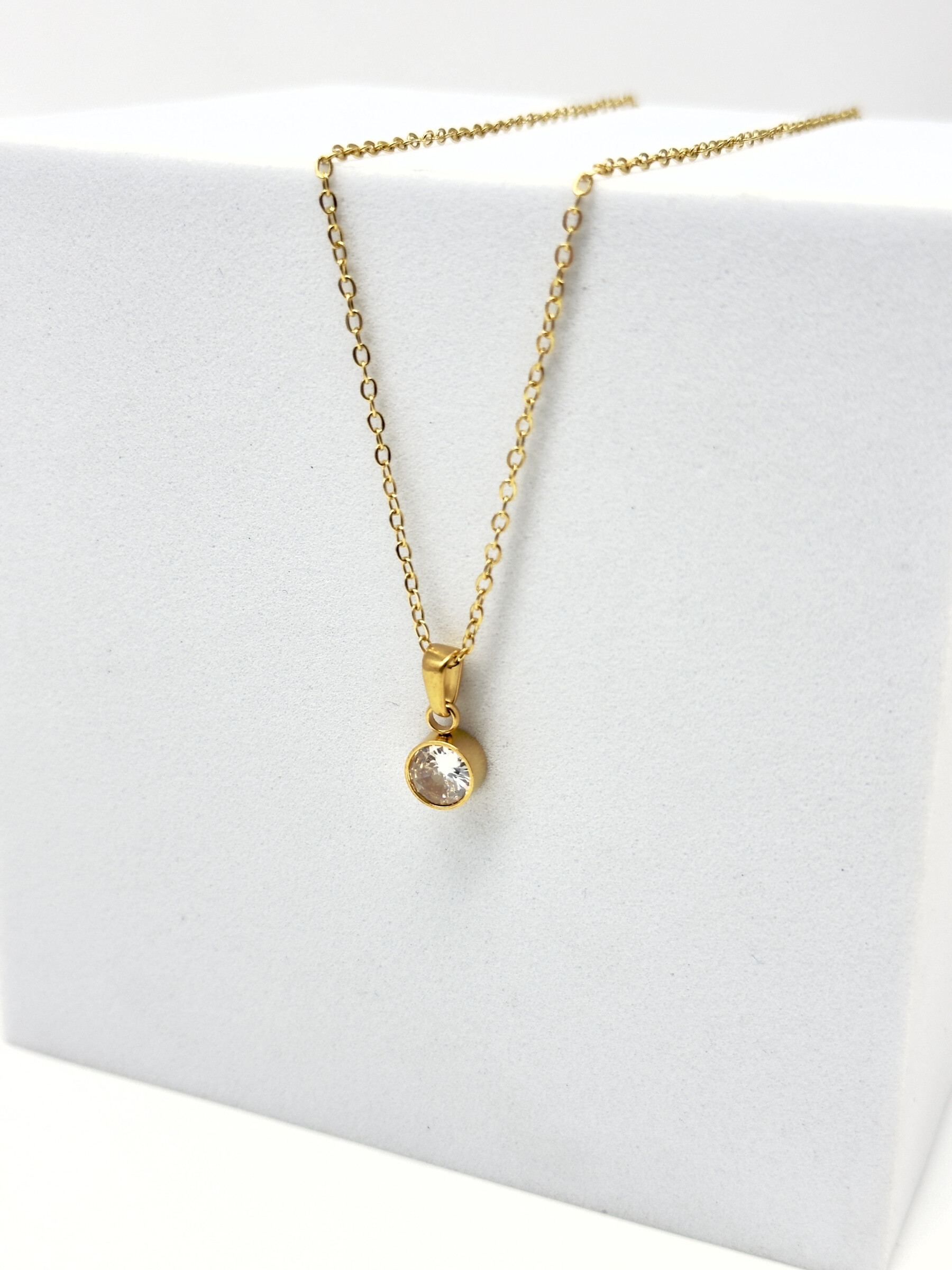Wholesaler Cecile II - Stainless steel pendant necklace.