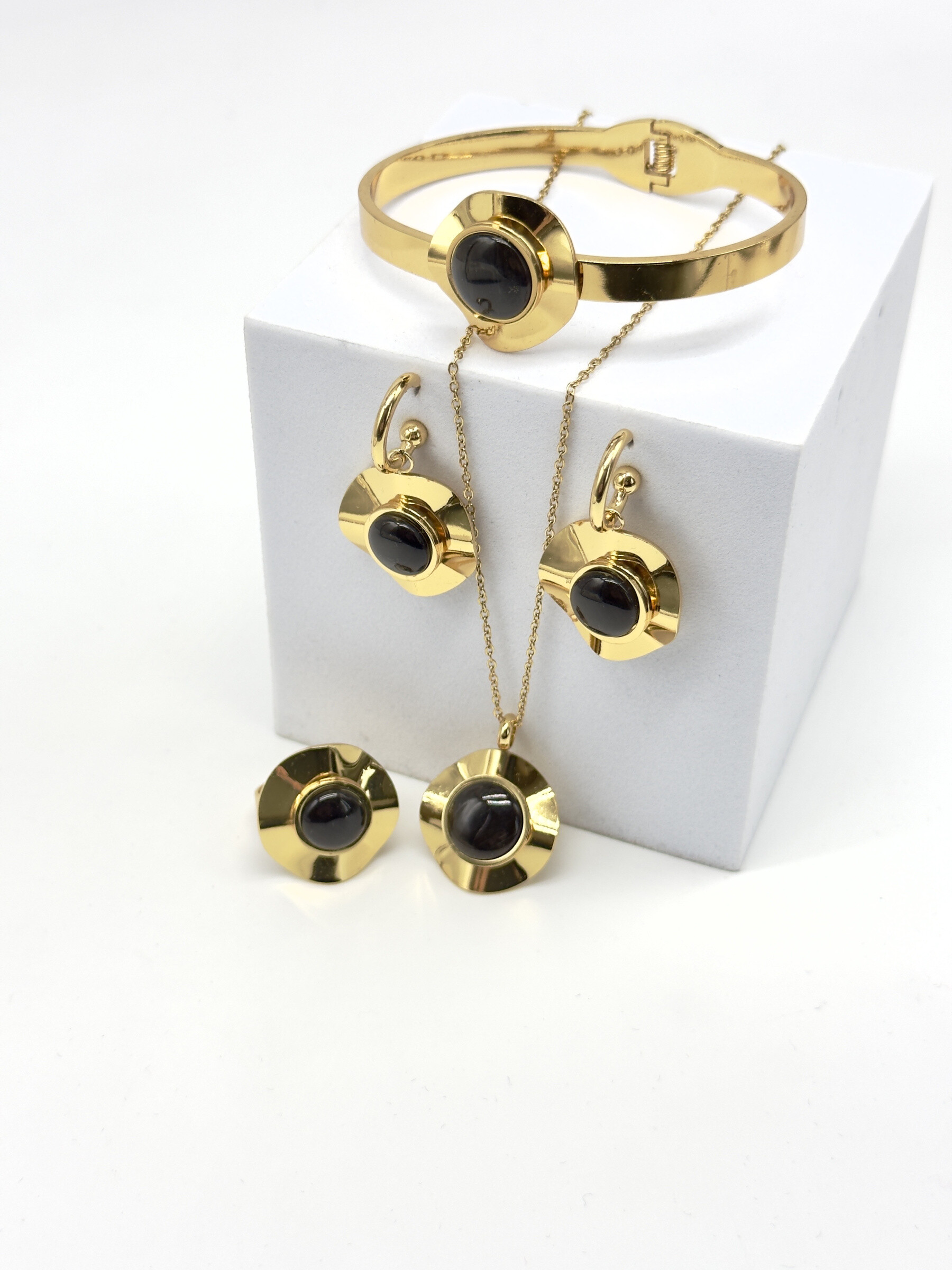 Wholesaler Cecile II - Stainless steel jewelry set