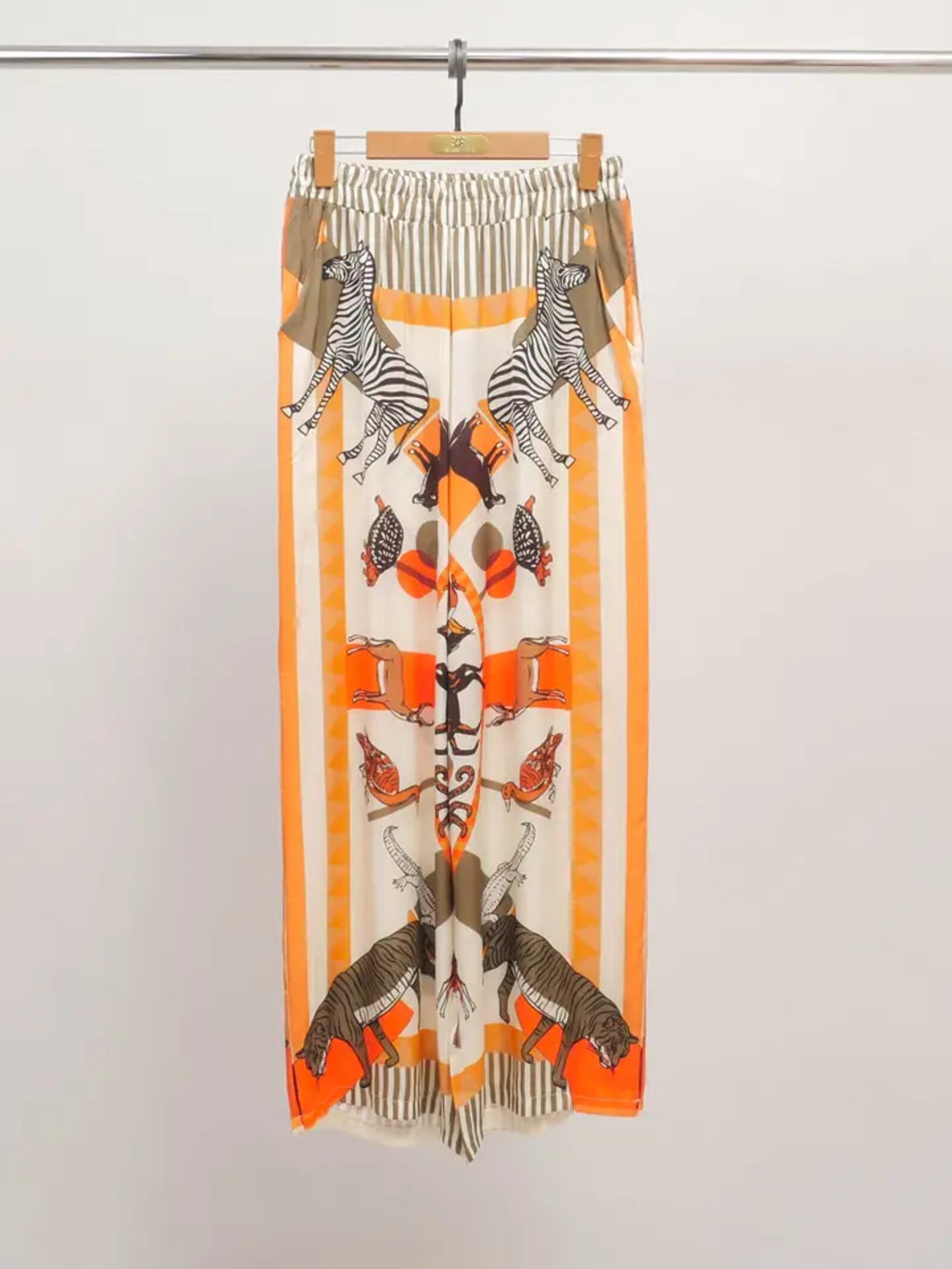 Grossista Cécile Wang - Pantaloni stampati safari KD9088VS-7