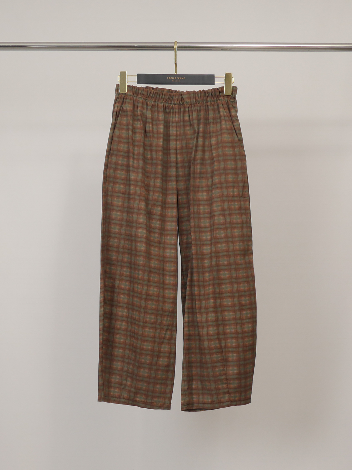 Checkered Trousers – TDM67625-10 | Paris Fashion Shops