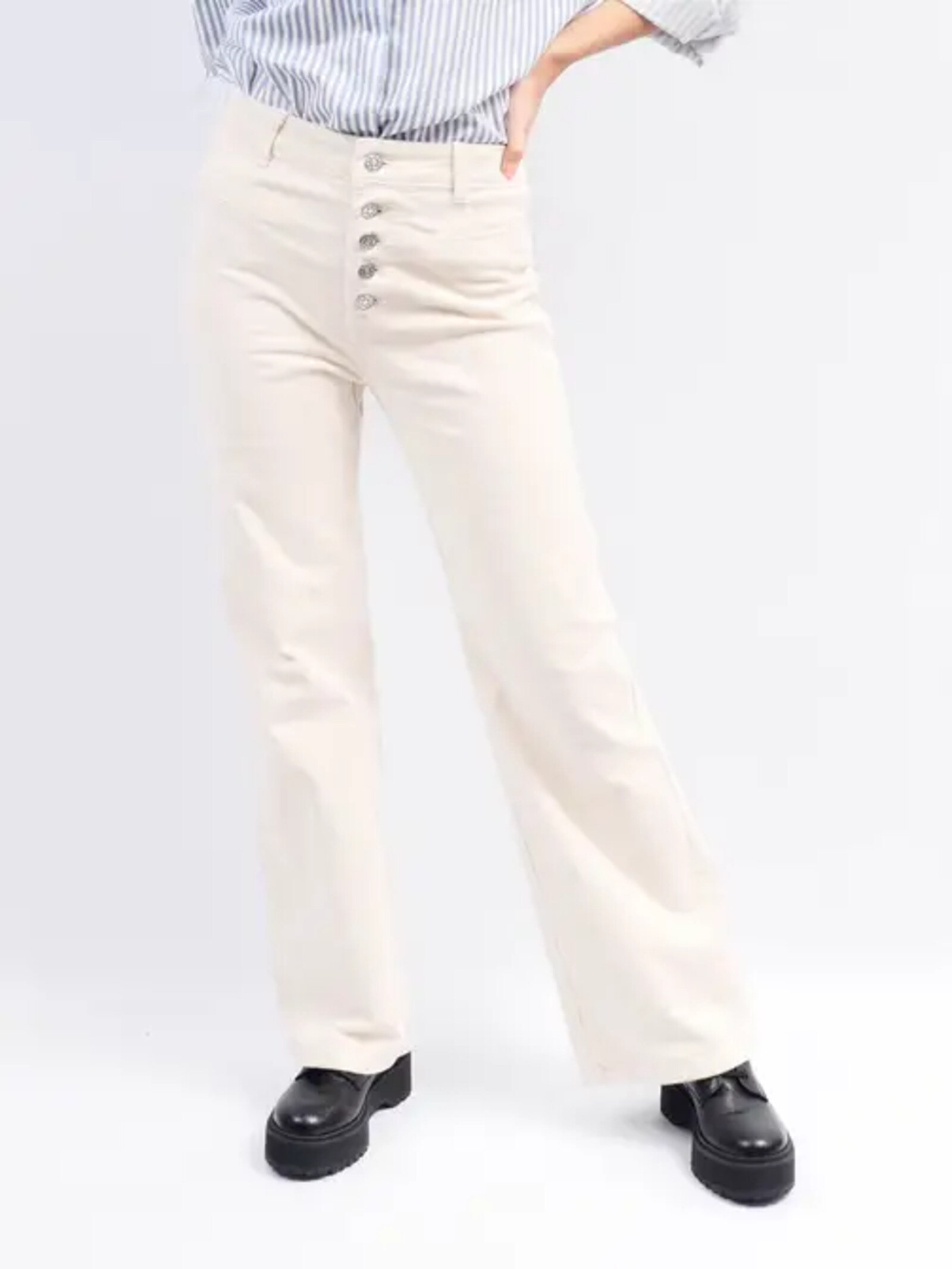 Wholesaler Cécile Wang - Wide velvet trousers CVA824685