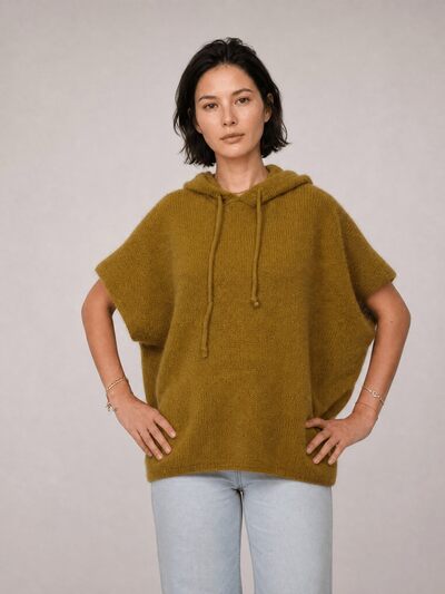Großhändler CÉCILE WANG - Mohair-Kapuzenpullover – MCL25083 Großhändler CÉCILE WANG - Mohair-Kapuzenpullover – MCL25083