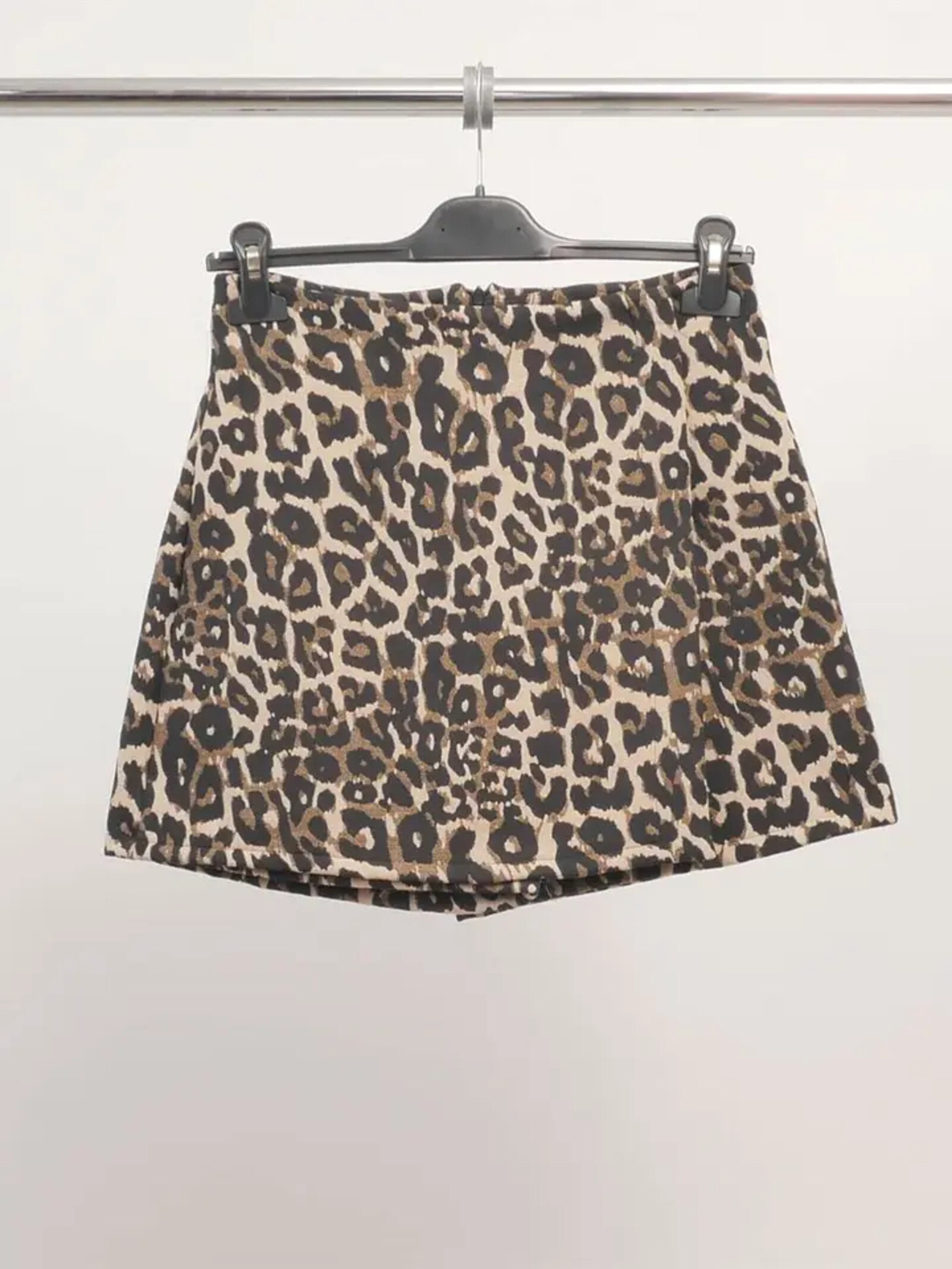 Wholesaler Cécile Wang - Leopard Print Skort TDM35020-2