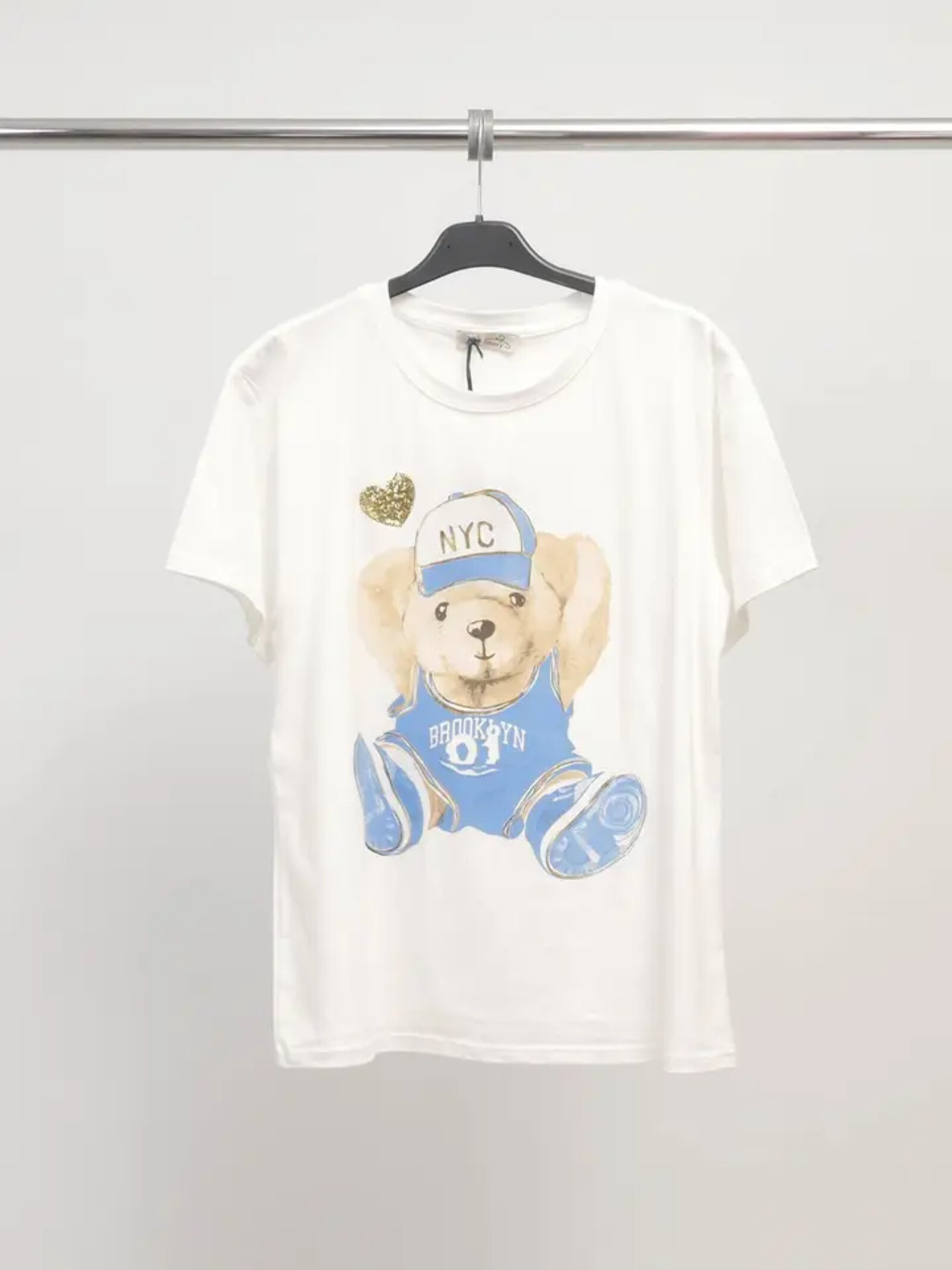 Großhändler Cécile Wang - Bunter Bären T-Shirt CSS24020-4