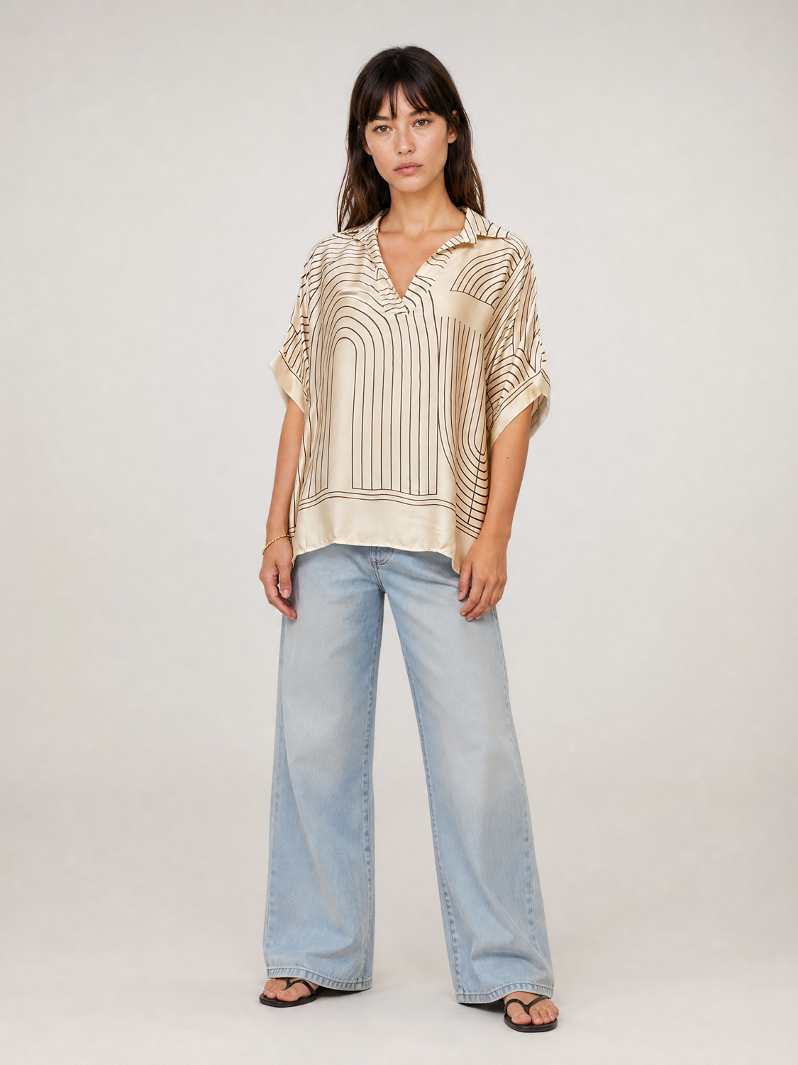 Grossista CÉCILE WANG - Tunica satinata KD7607VS-29