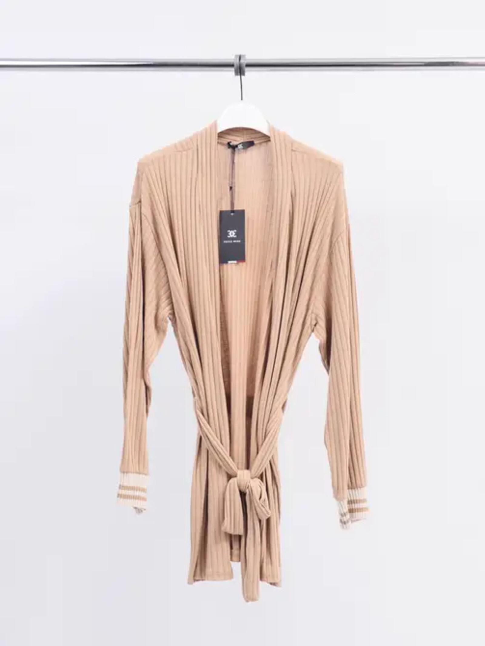 Grossista Cécile Wang - Gilet lungo in maglia 000435