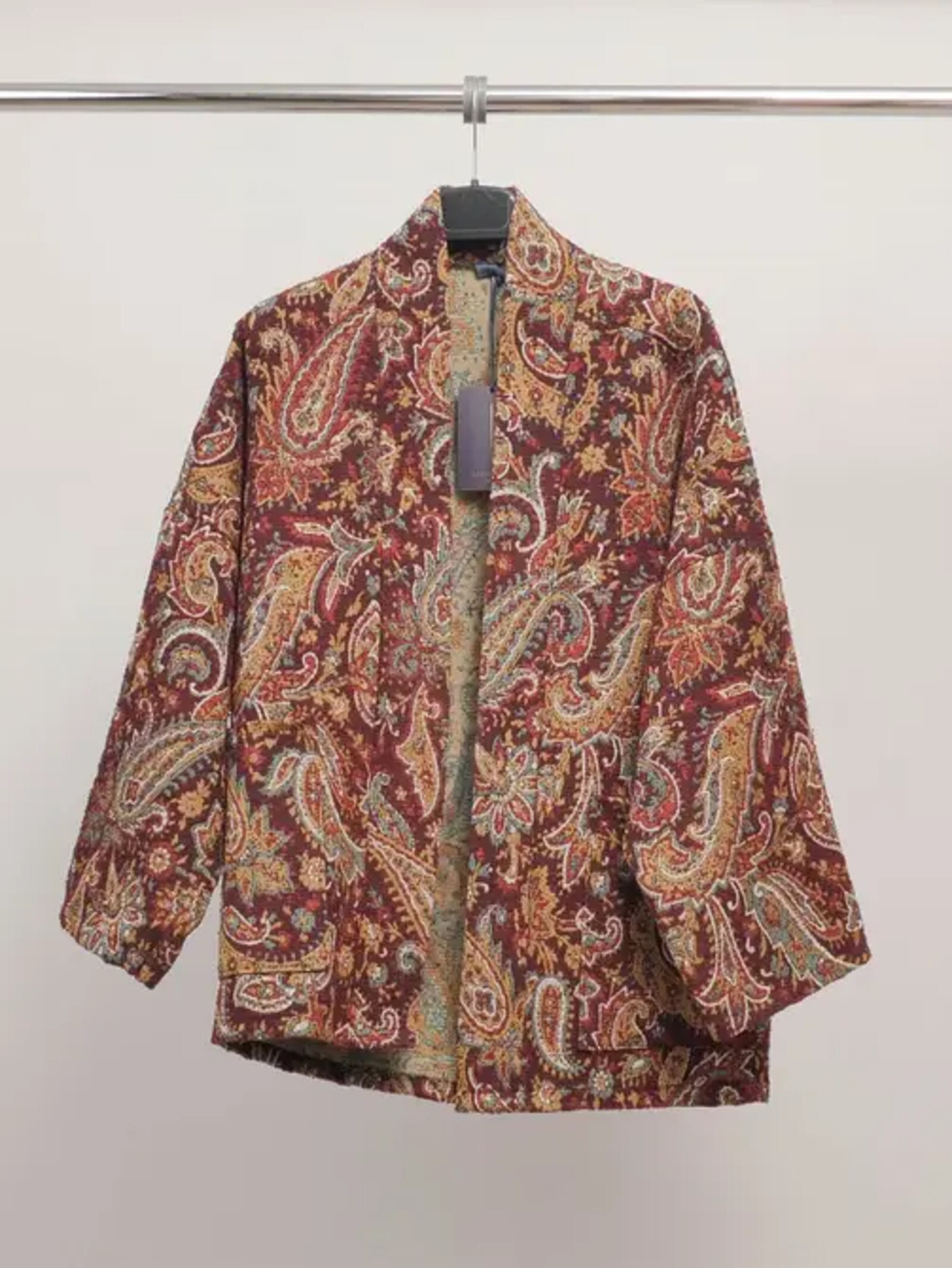 Grossista Cécile Wang - Giacca jacquard stampa cachemire TDM88021-15