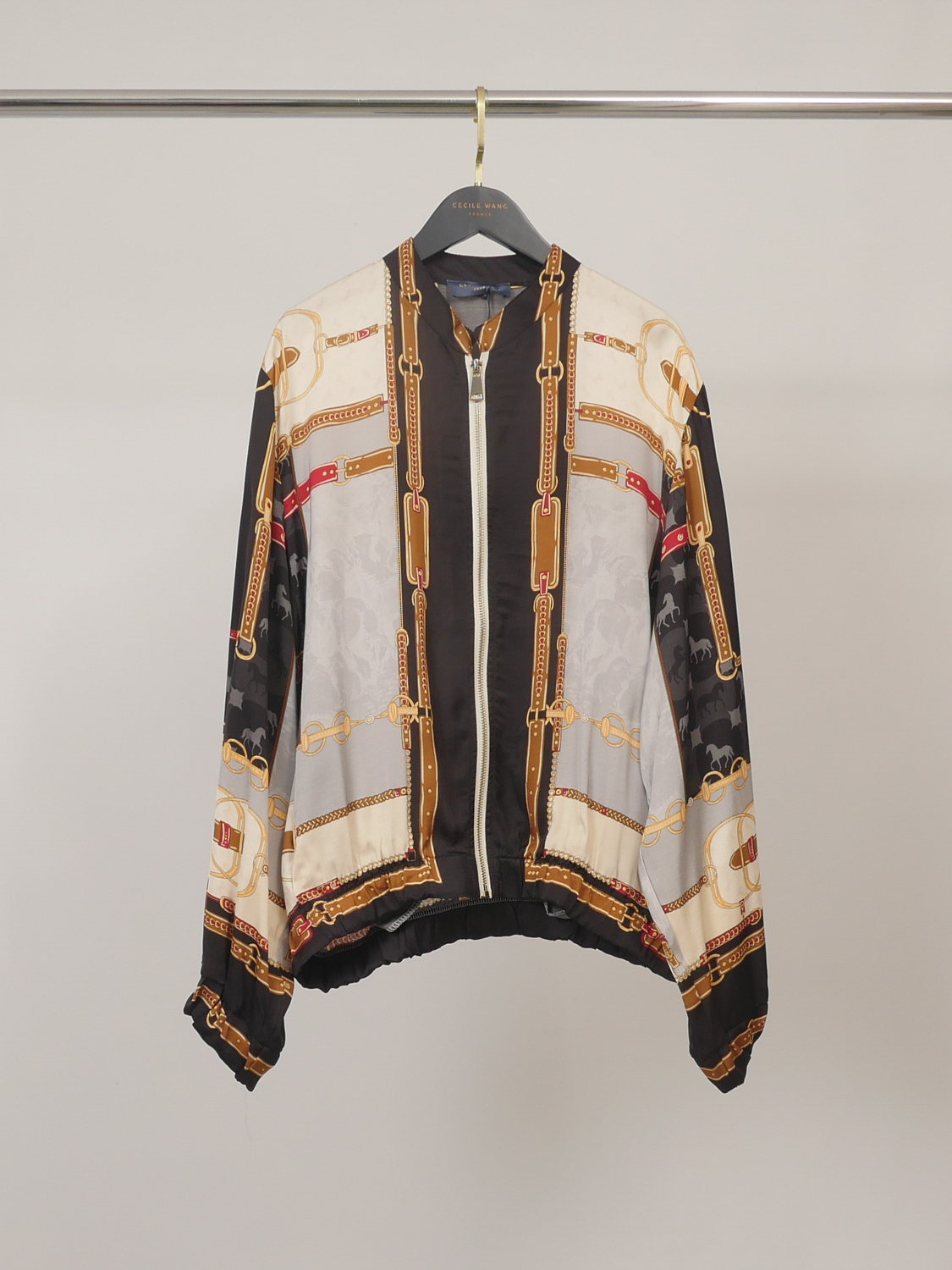 Grossiste CÉCILE WANG - Veste fluide zippée KD9160VS-1