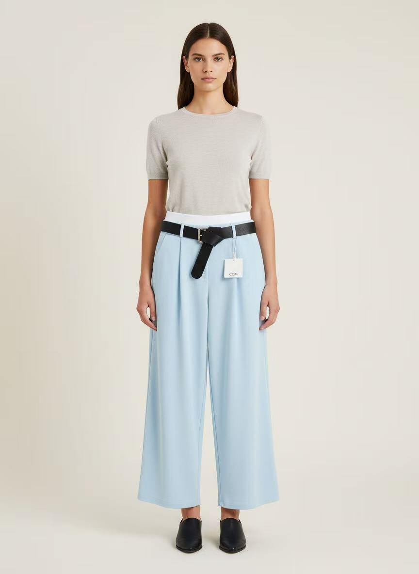 Grossista CEM - PANTALONE DOPPIA COSTINA IN COTONE