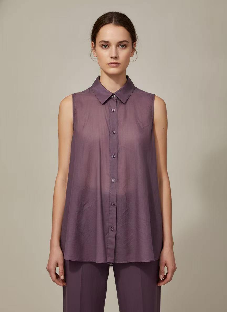 Wholesaler CEM - DYED TENCEL TOP SHIRT