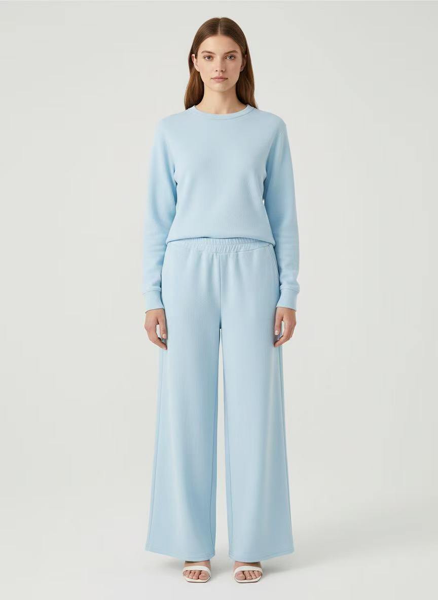 Grossiste CEM - PANTALON LARGE AVEC POCHE EN COTON