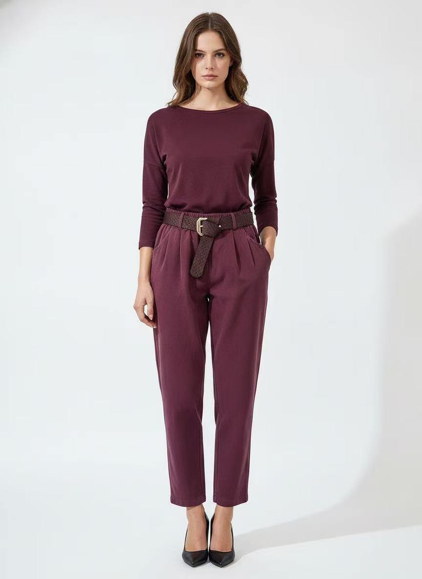 Wholesaler CEM - WASHED DYED CORDUROY TROUSERS