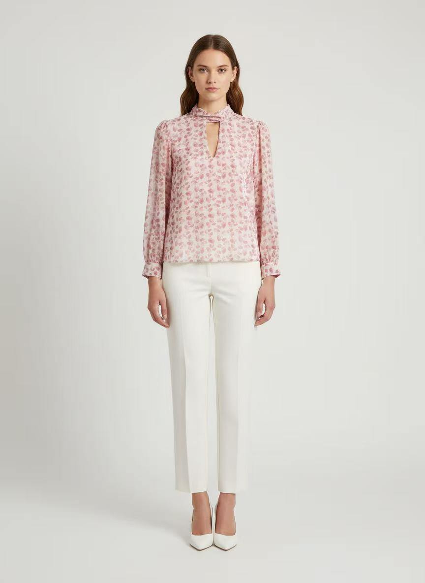 Grossista CEM - MAGLIA GEORGETTE STAMPATO