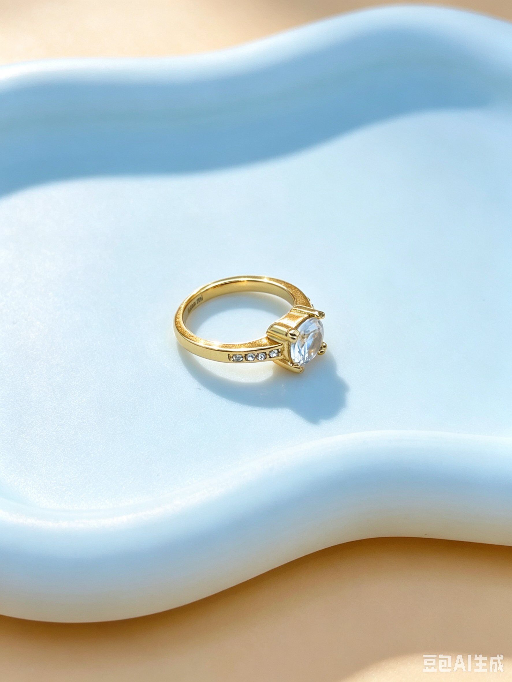 Wholesaler Ceramik - Zircon Solitaire Ring – Stainless Steel