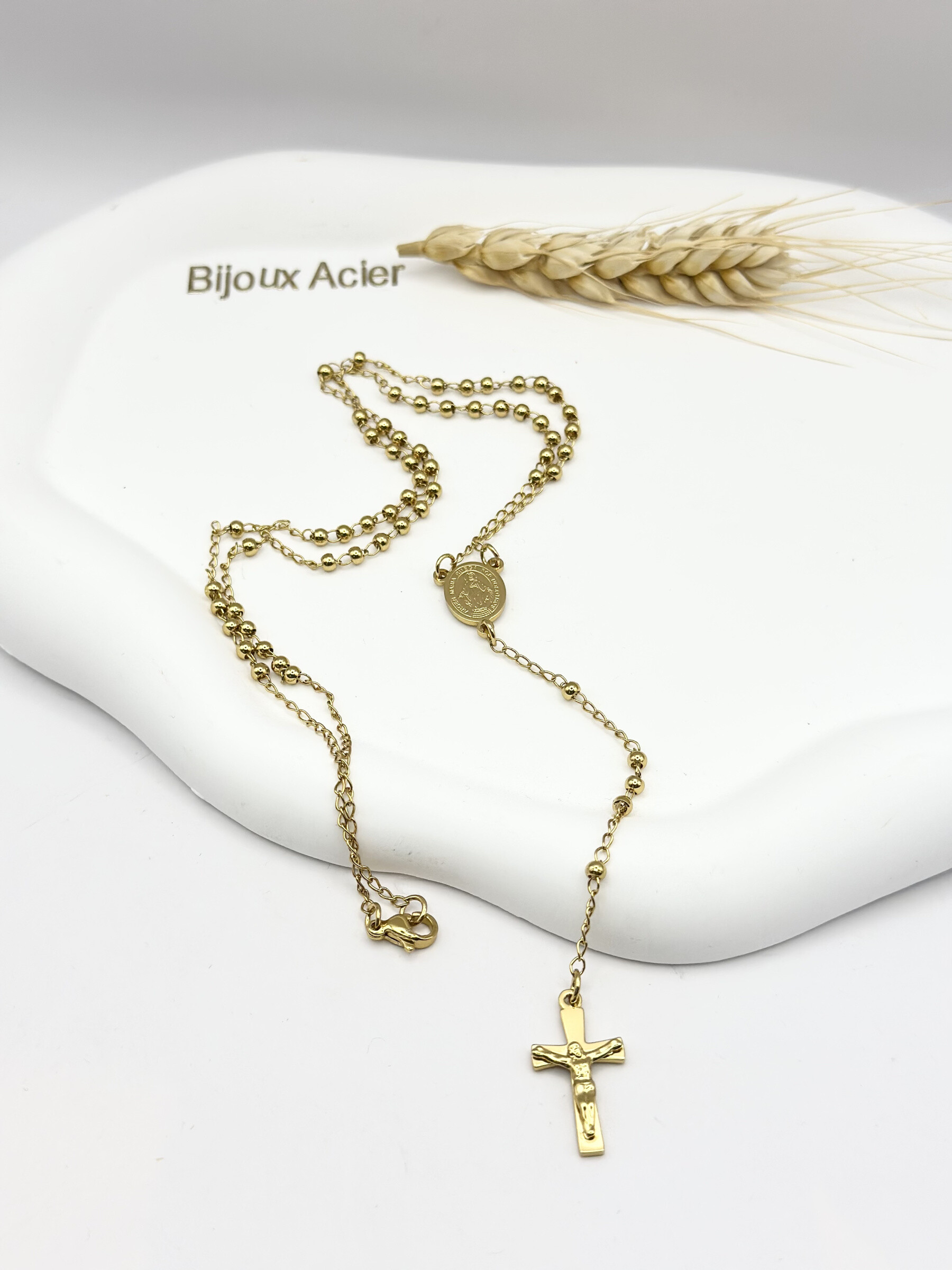 Wholesaler Ceramik - Stainless steel rosary 3mm ball