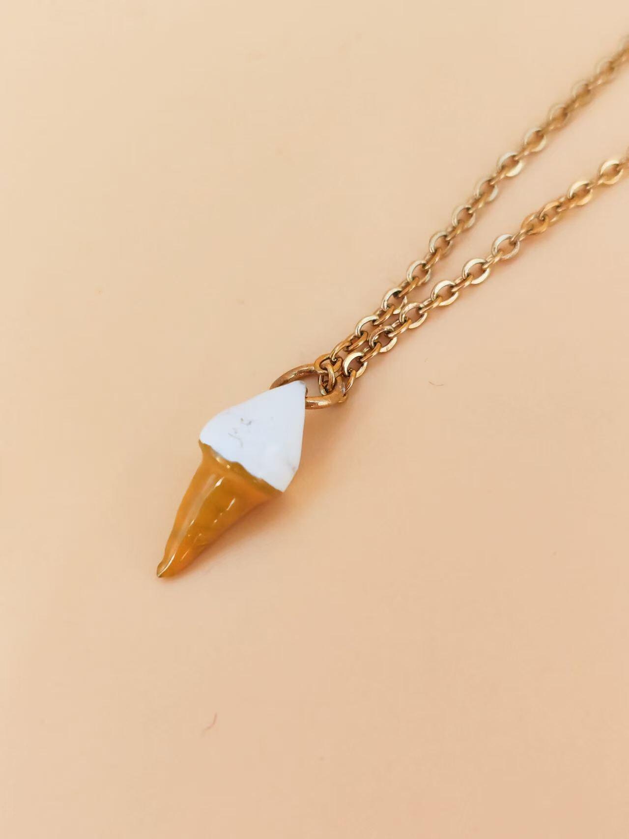 Mayorista Ceramik - Collar de Fantasía – Colgante de Cucurucho de Helado
