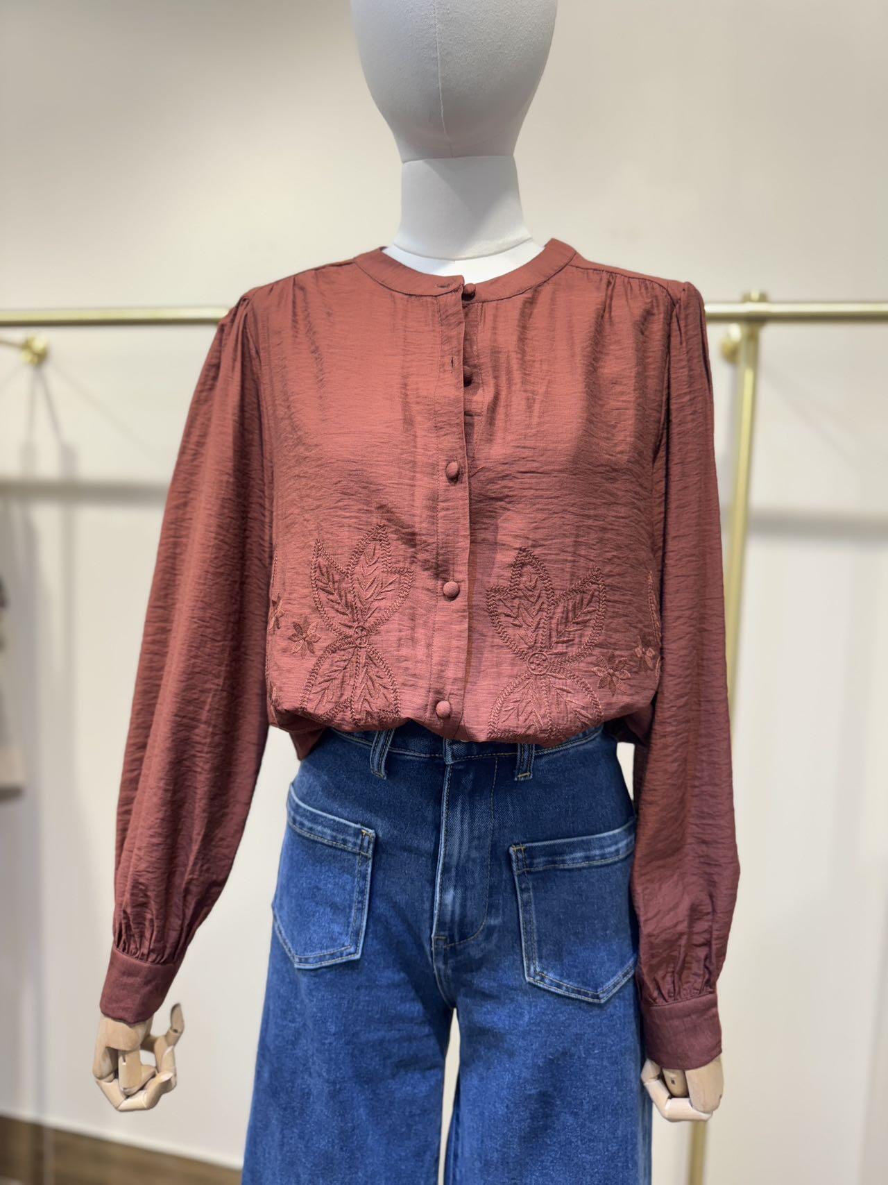 Mayorista Cerise Blue - BLUSA BORDADA