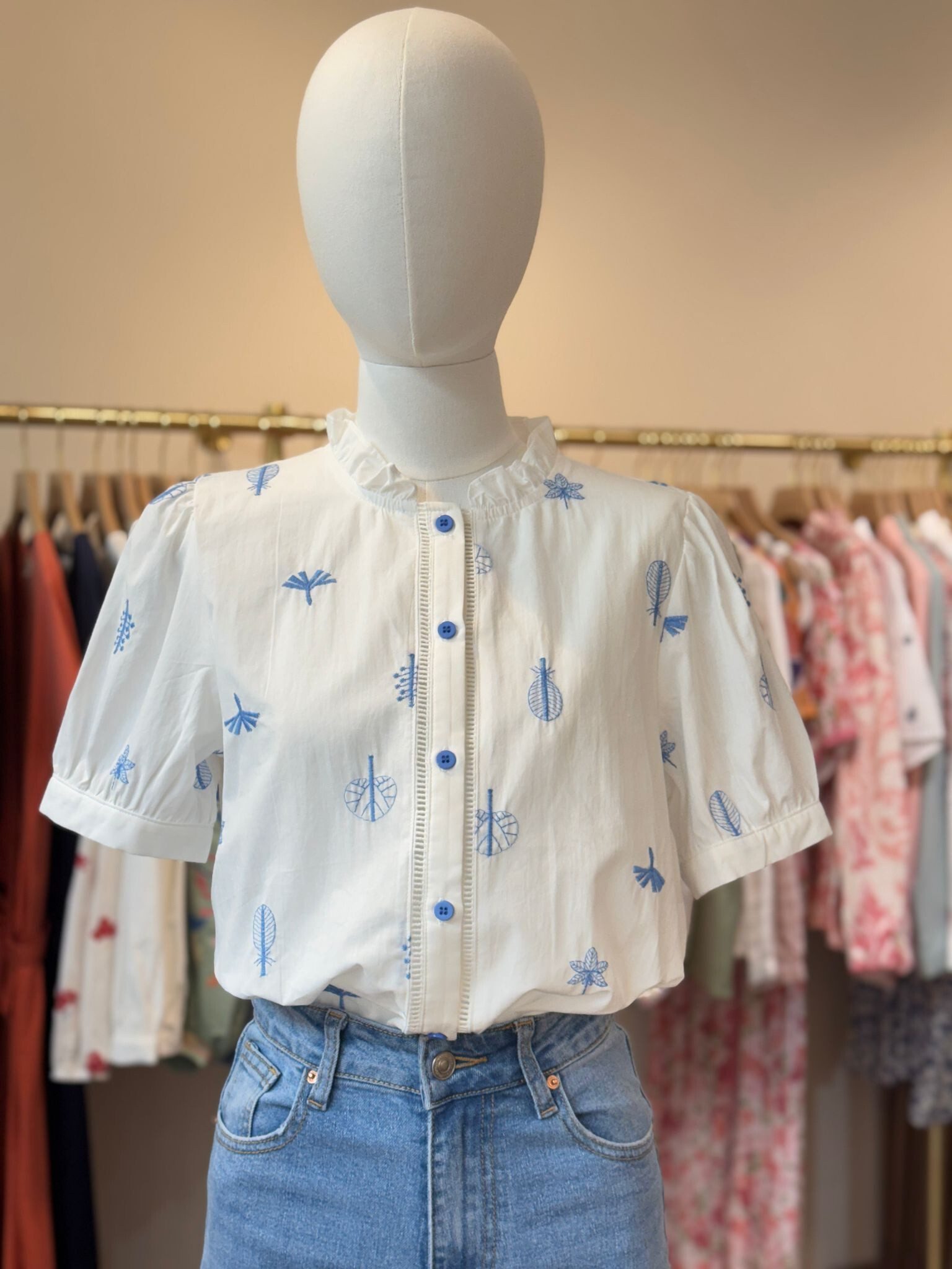 Grossiste Cerise Blue - BLOUSE