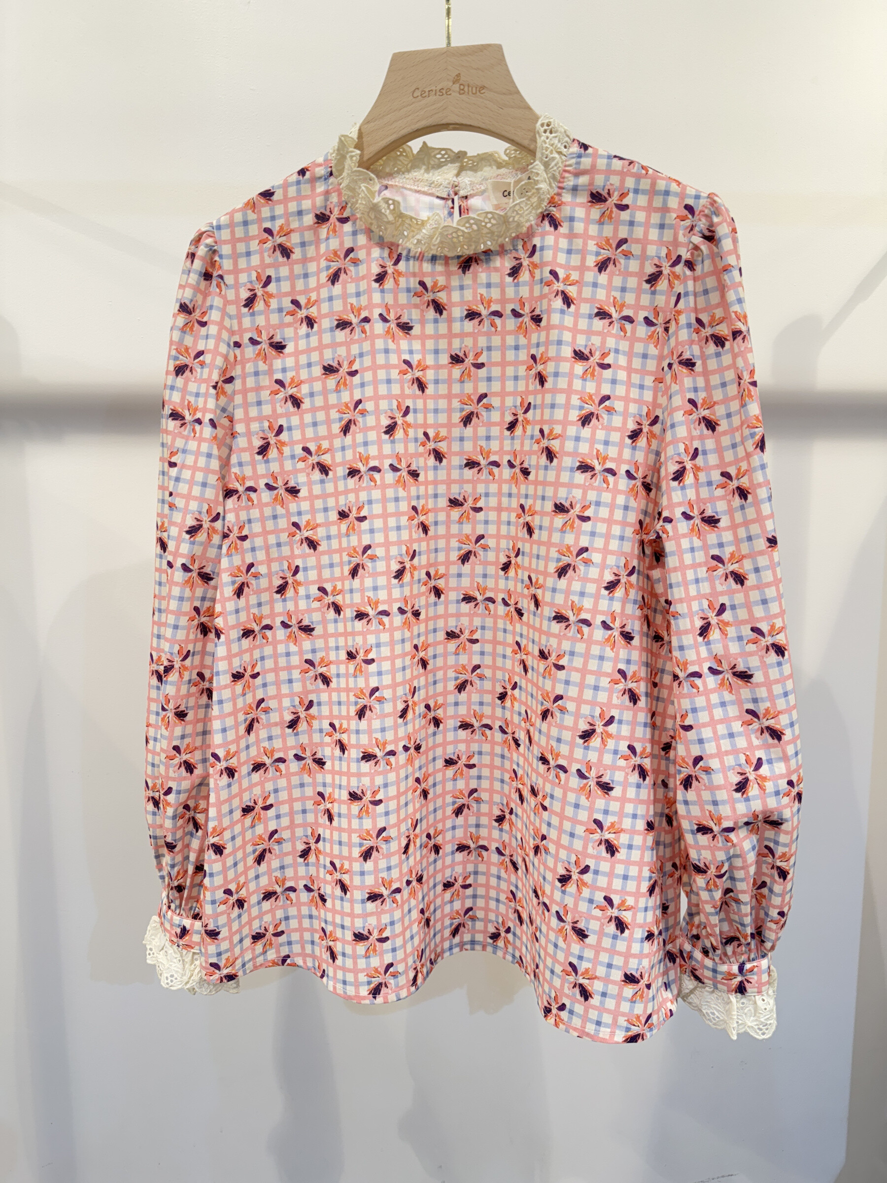 Wholesaler Cerise Blue - BLOUSE Print