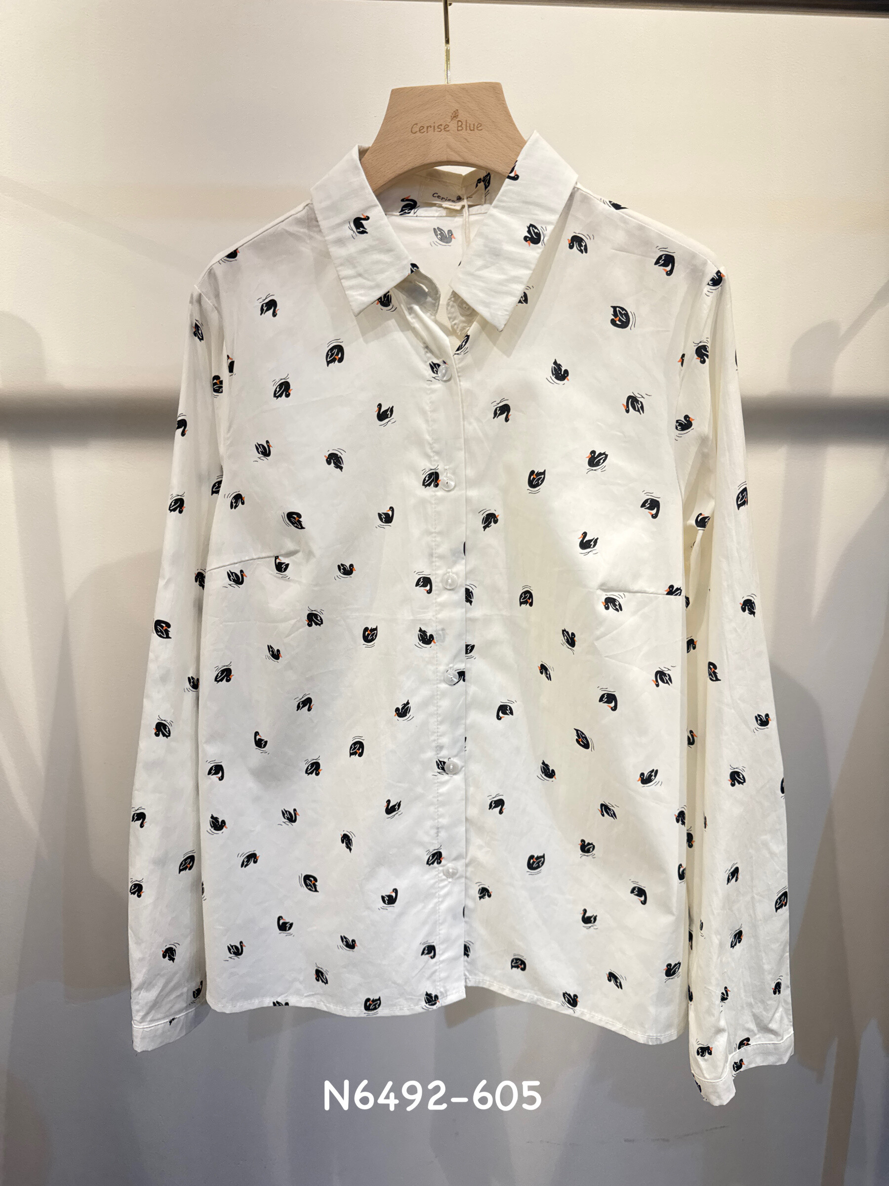 Wholesaler Cerise Blue - COTTON SHIRT