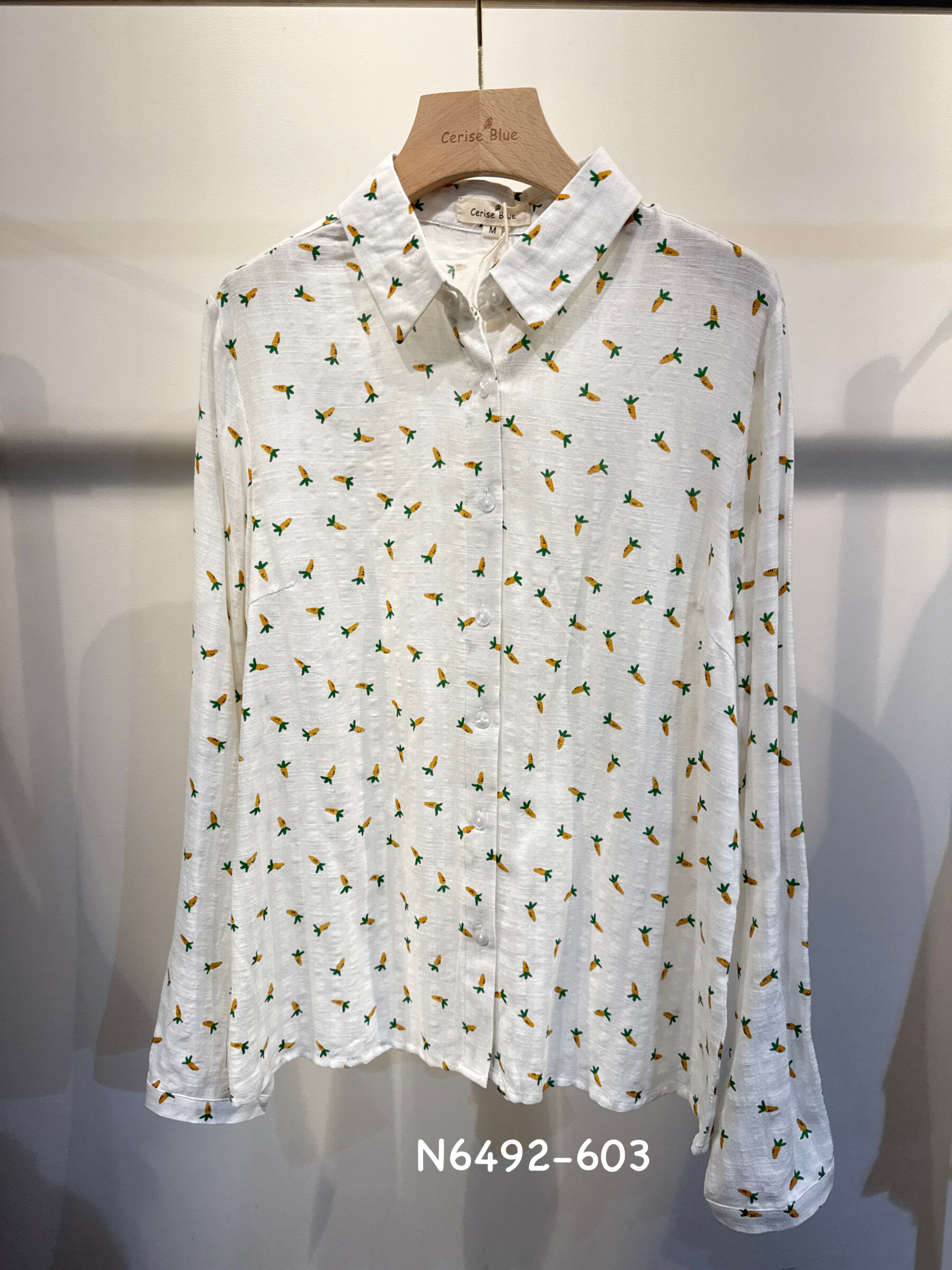 Wholesaler Cerise Blue - Printed SHIRT